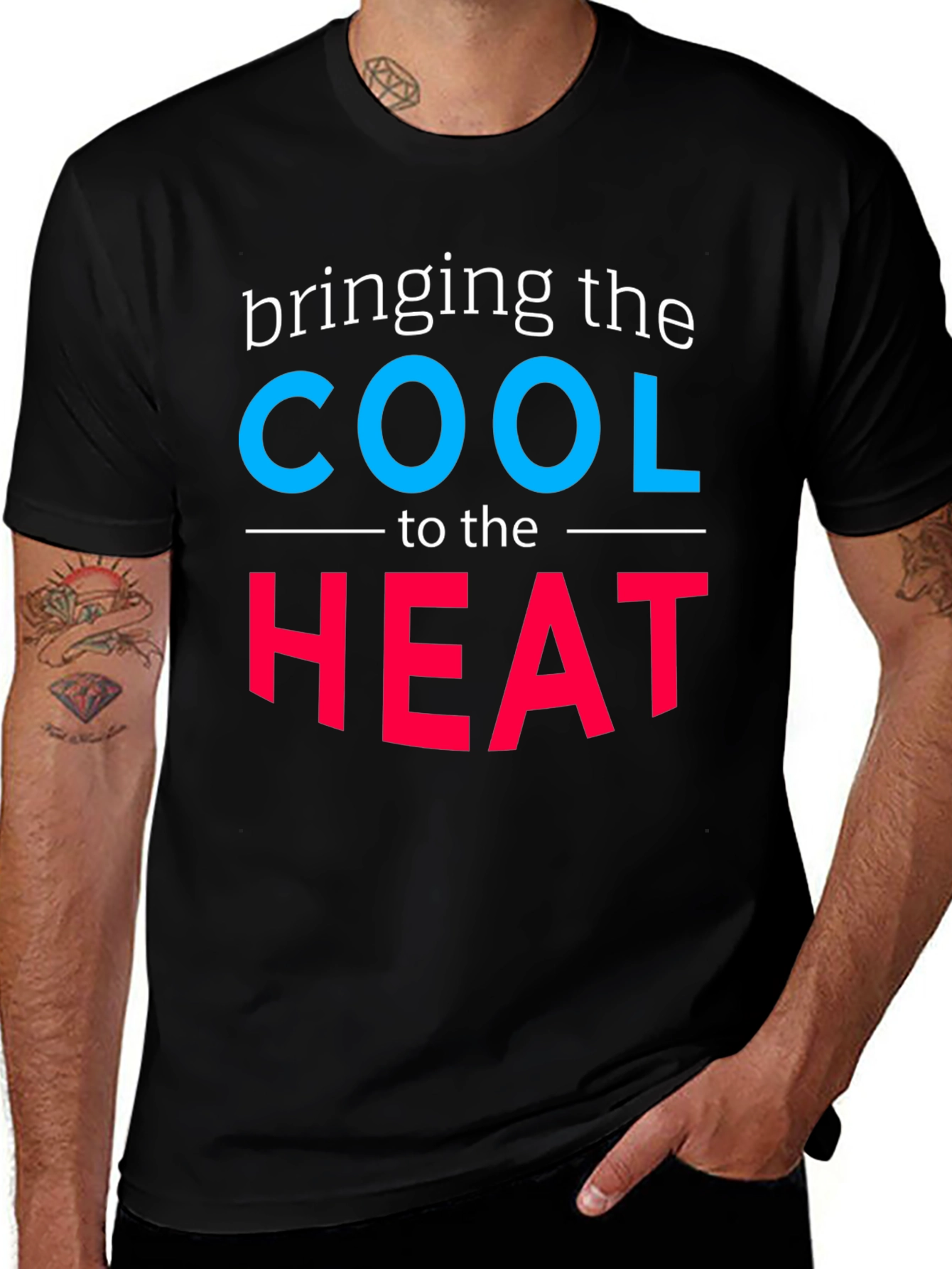 Variant 6 of Bringing The Cool To The Heat Novelty T-Shirt
