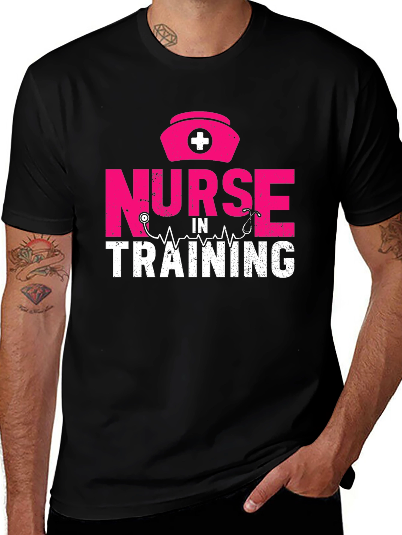 Variant 4 of Nurse in Training Graphic Tee