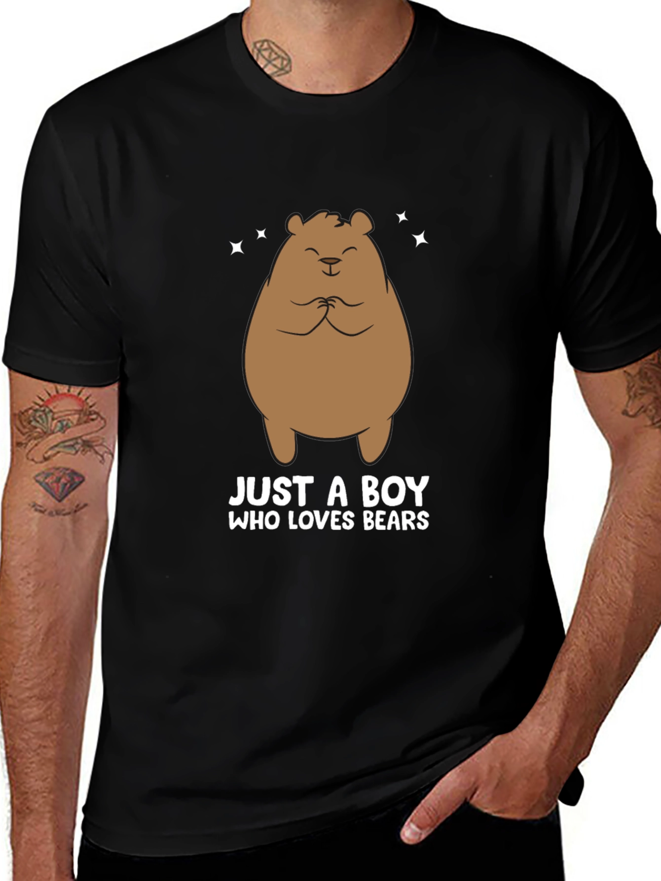 Variant 15 of Just A Boy Who Loves Bears T-Shirt