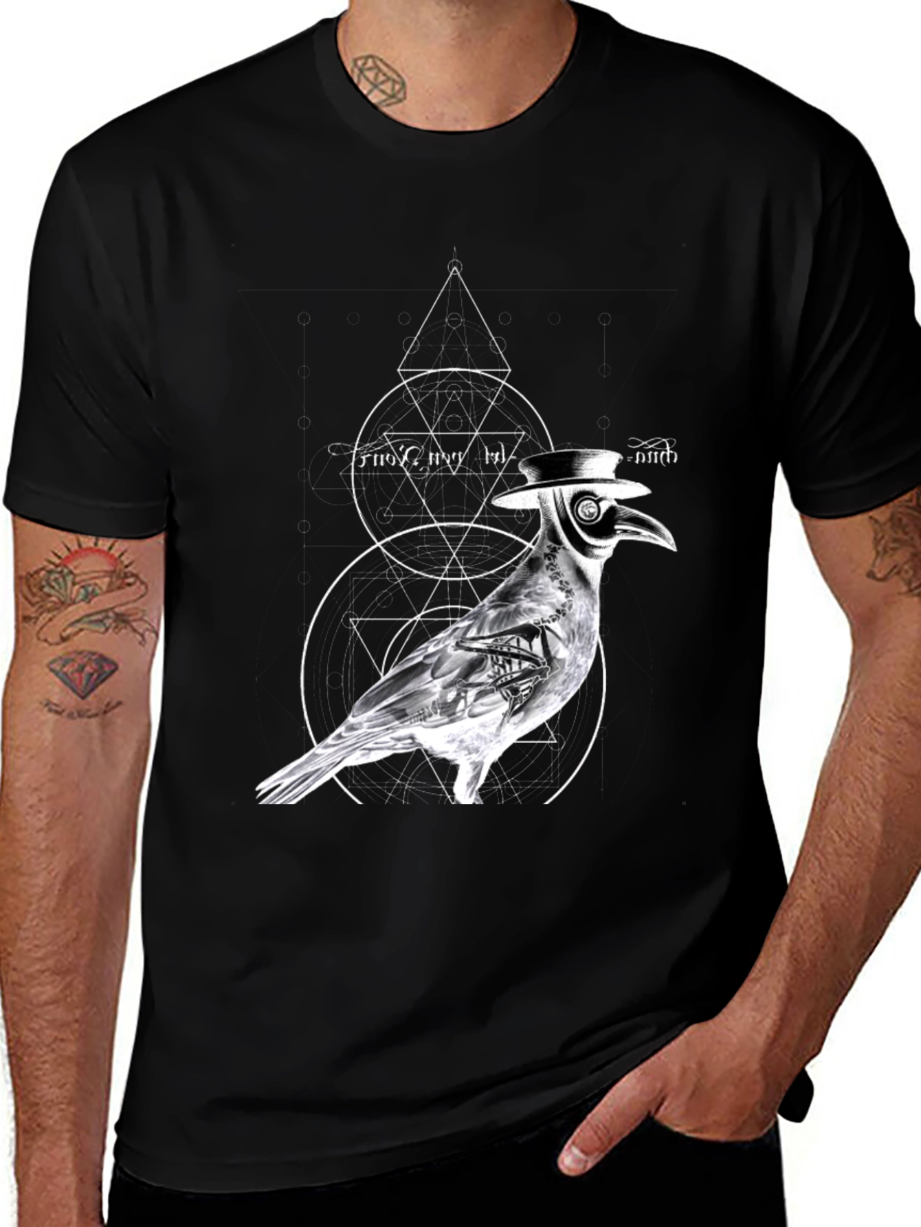 Plague Doctor Bird T-Shirt - Unique Graphic Tee