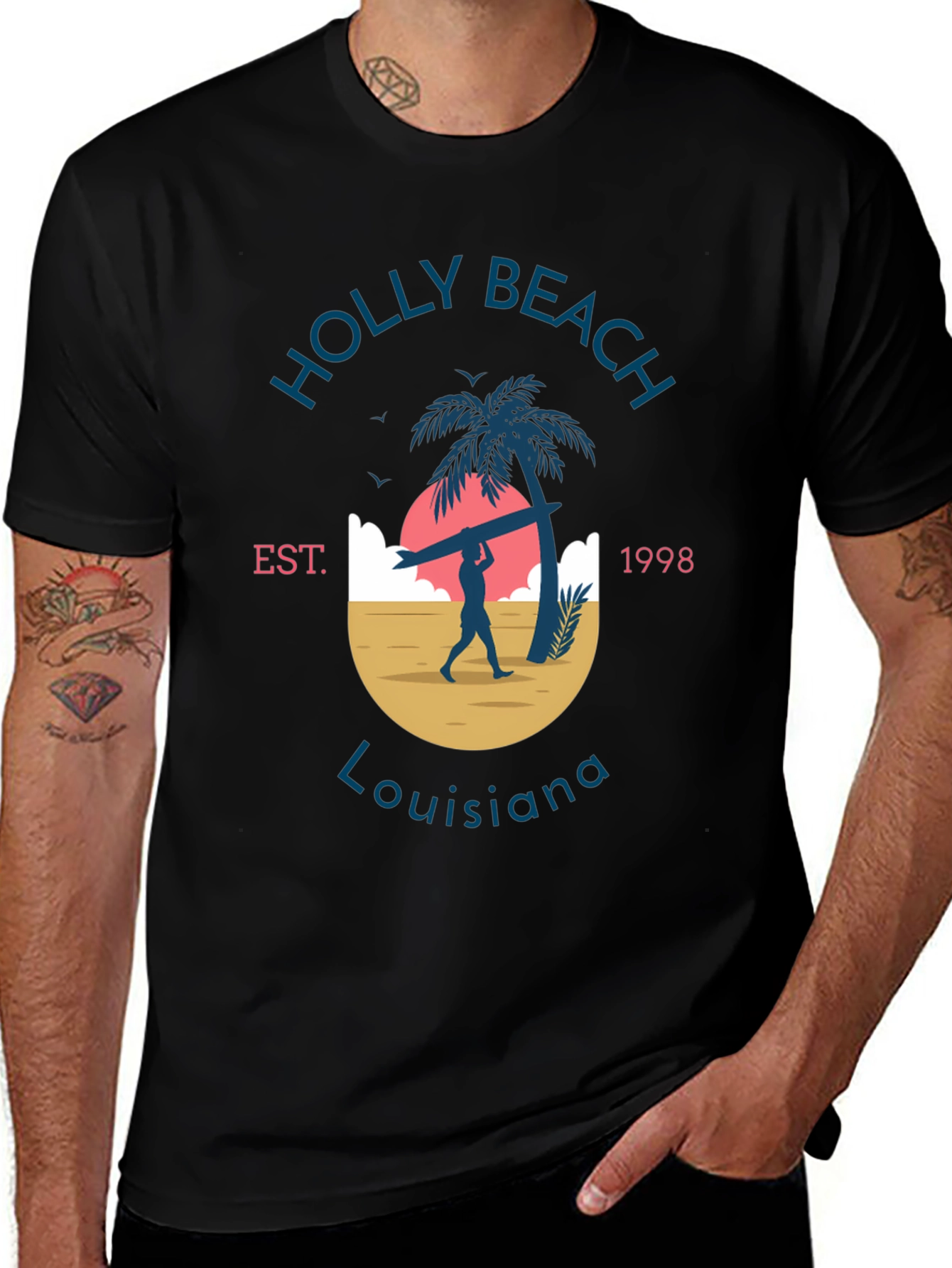 Holly Beach Louisiana T-Shirt
