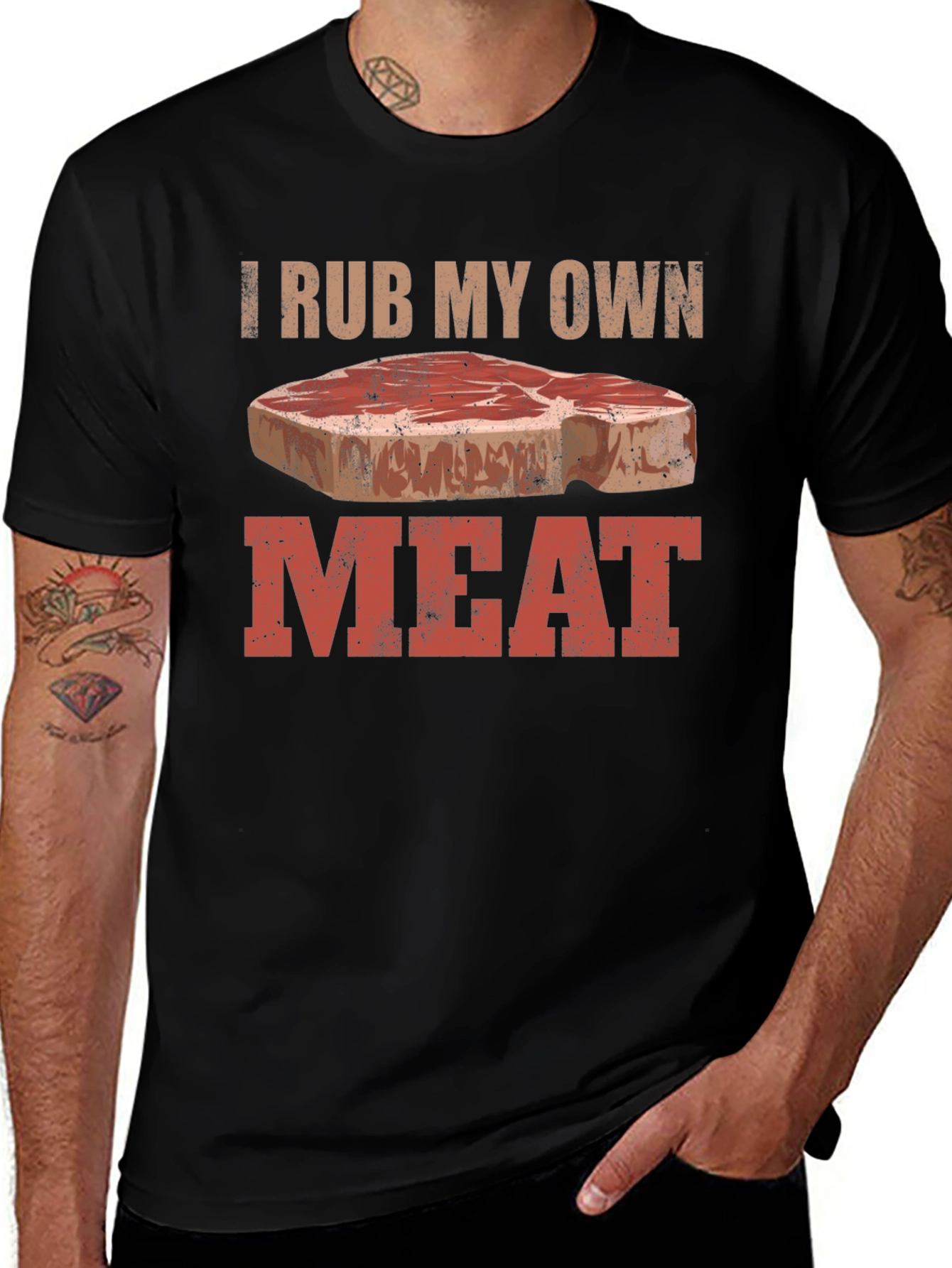 Variant 23 of I Rub My Own Meat Graphic T-Shirt