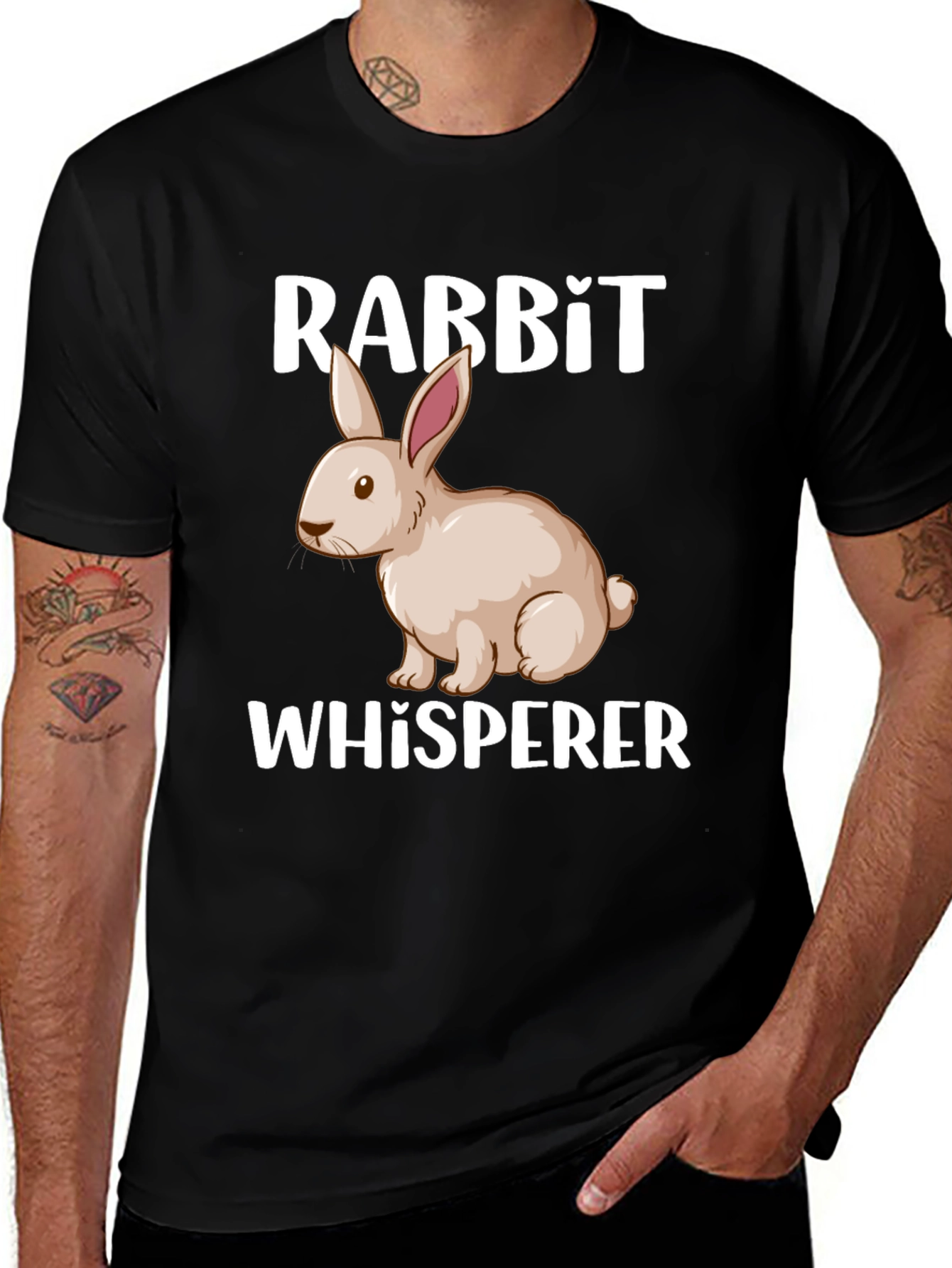 Variant 30 of Rabbit Whisperer Graphic Tee