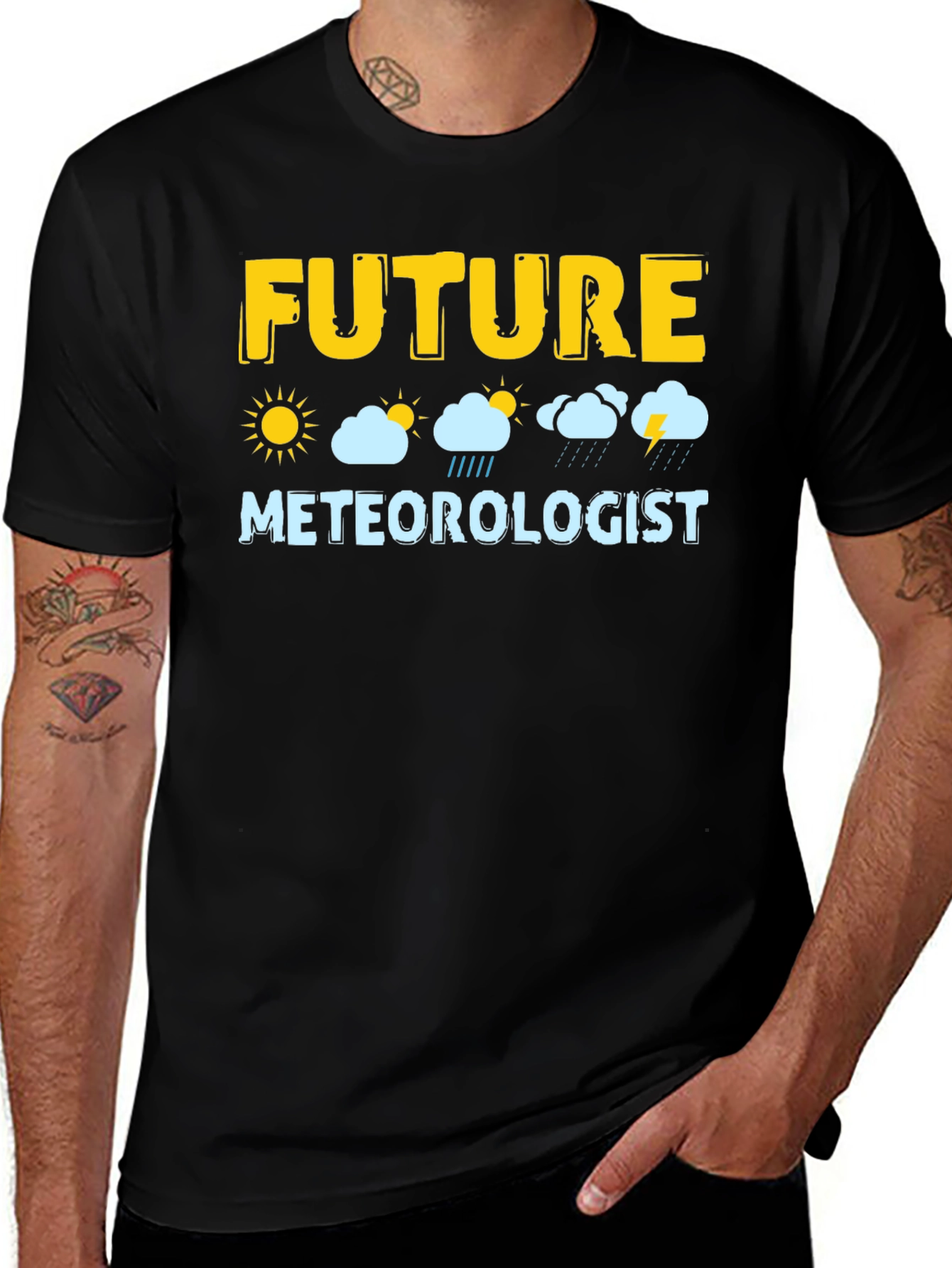 Variant 19 of Future Meteorologist T-Shirt, Weather Forecast Tee