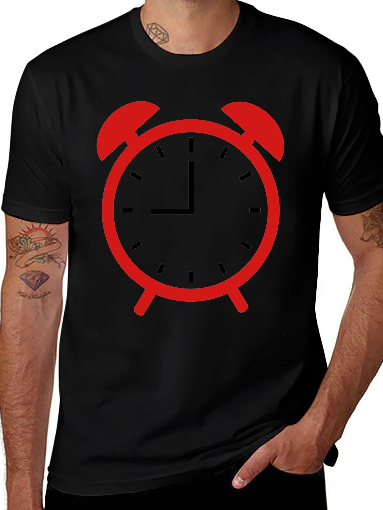 Variant 11 of Alarm Clock Graphic Tee - Bold & Stylish
