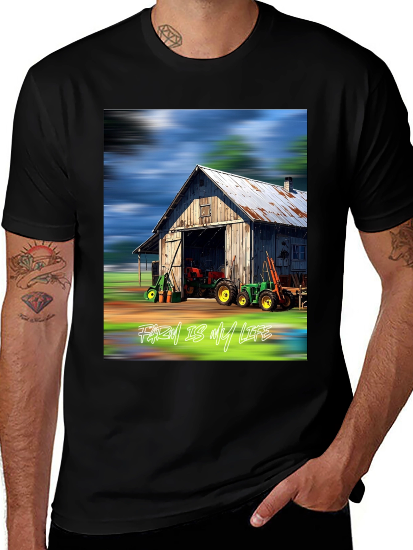 Variant 8 of Farm Is My Life Tee