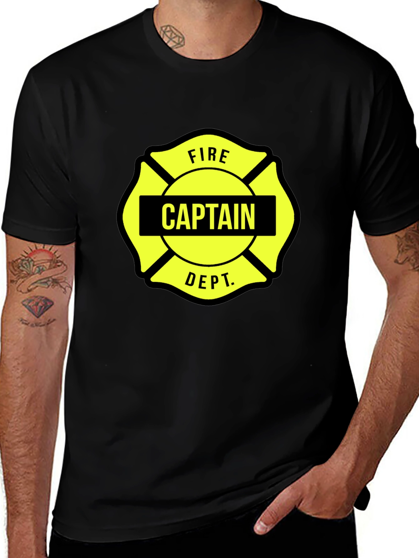 Variant 24 of Fire Captain Dept. T-Shirt