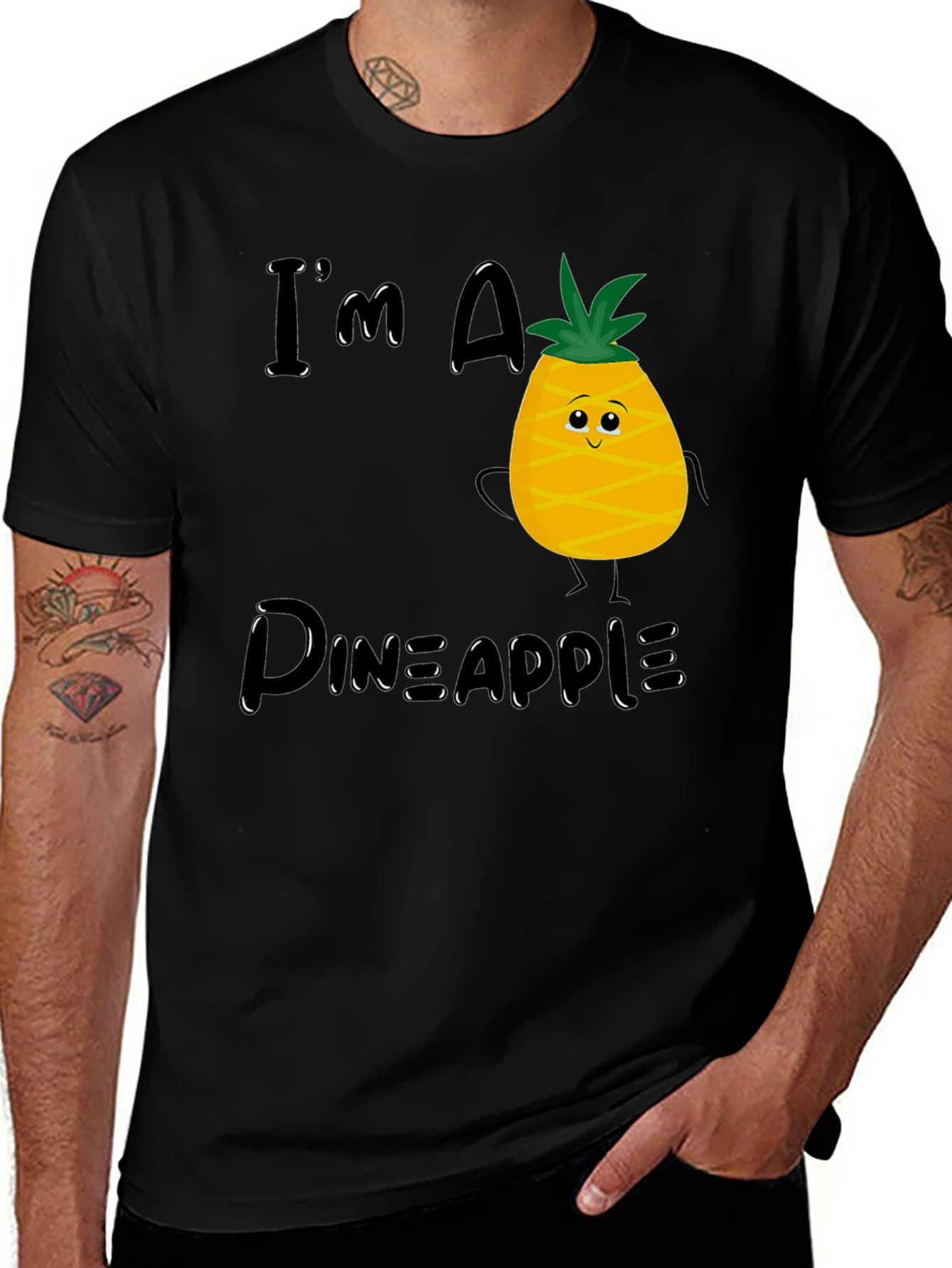 Variant 18 of I'm A Pineapple Graphic T-Shirt