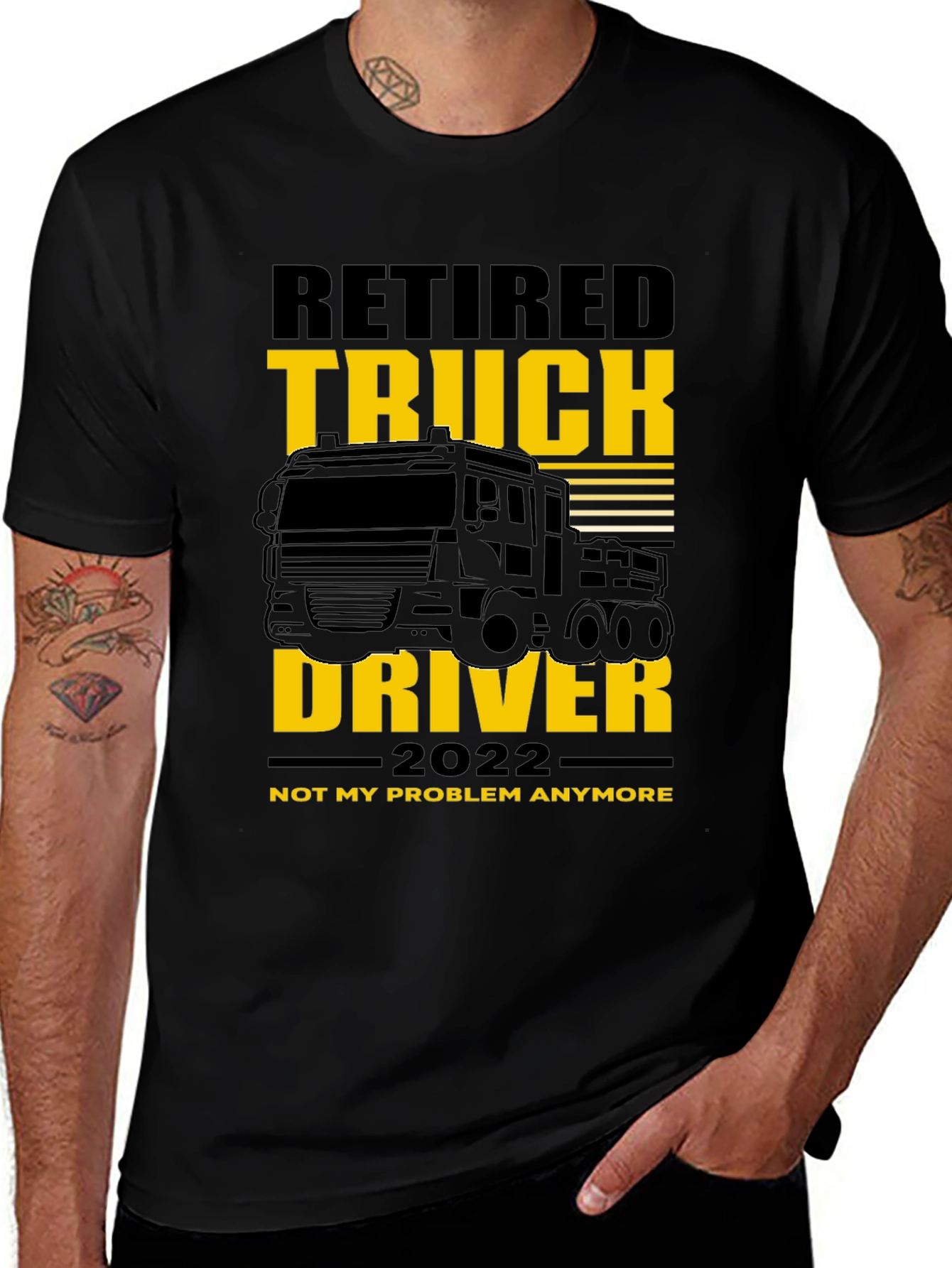 Variant 29 of Retired Truck Driver 2022 T-Shirt