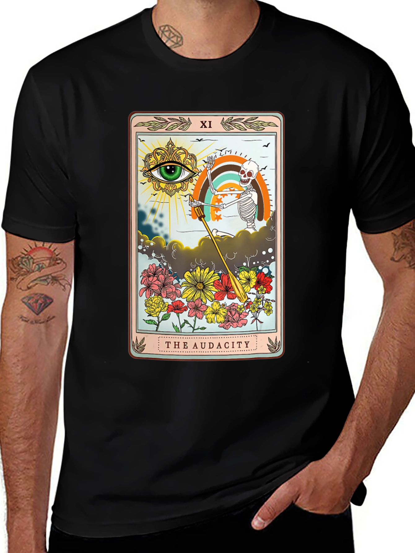 Variant 22 of Audacity Tarot Card T-Shirt