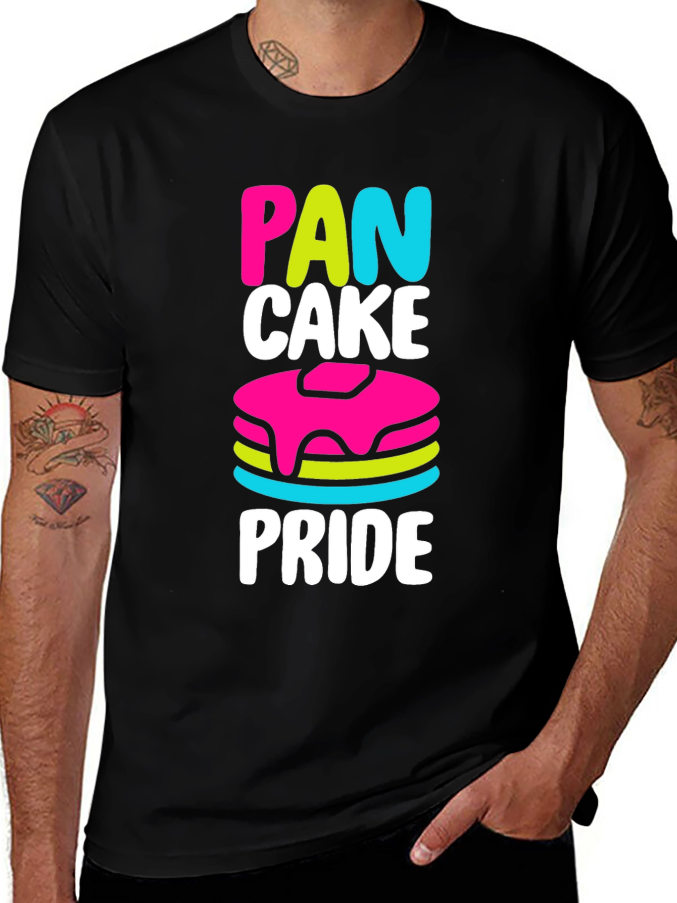 Pan-Cake Pride T-Shirt: Fun LGBT Apparel