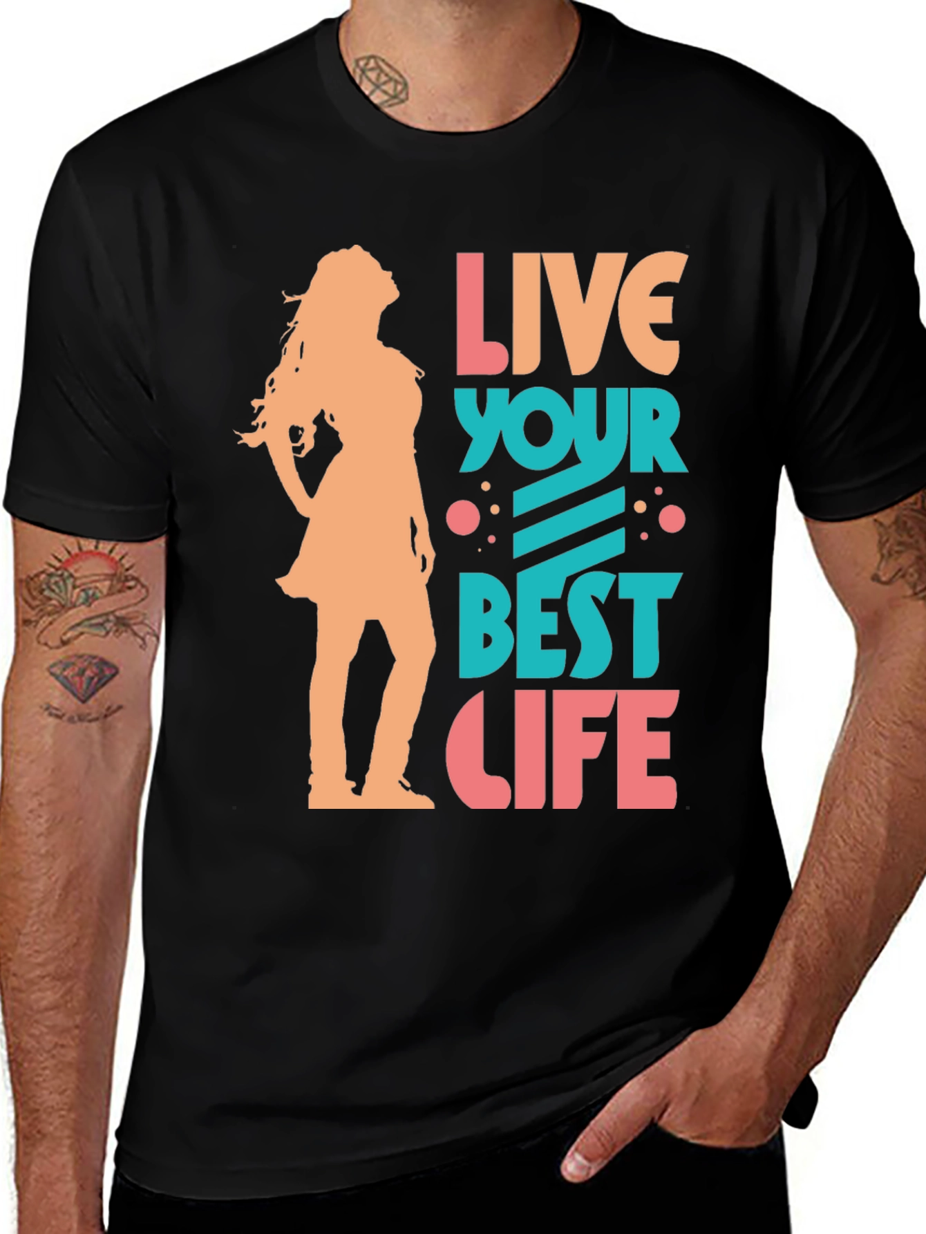 Variant 15 of Live Your Best Life Graphic Tee