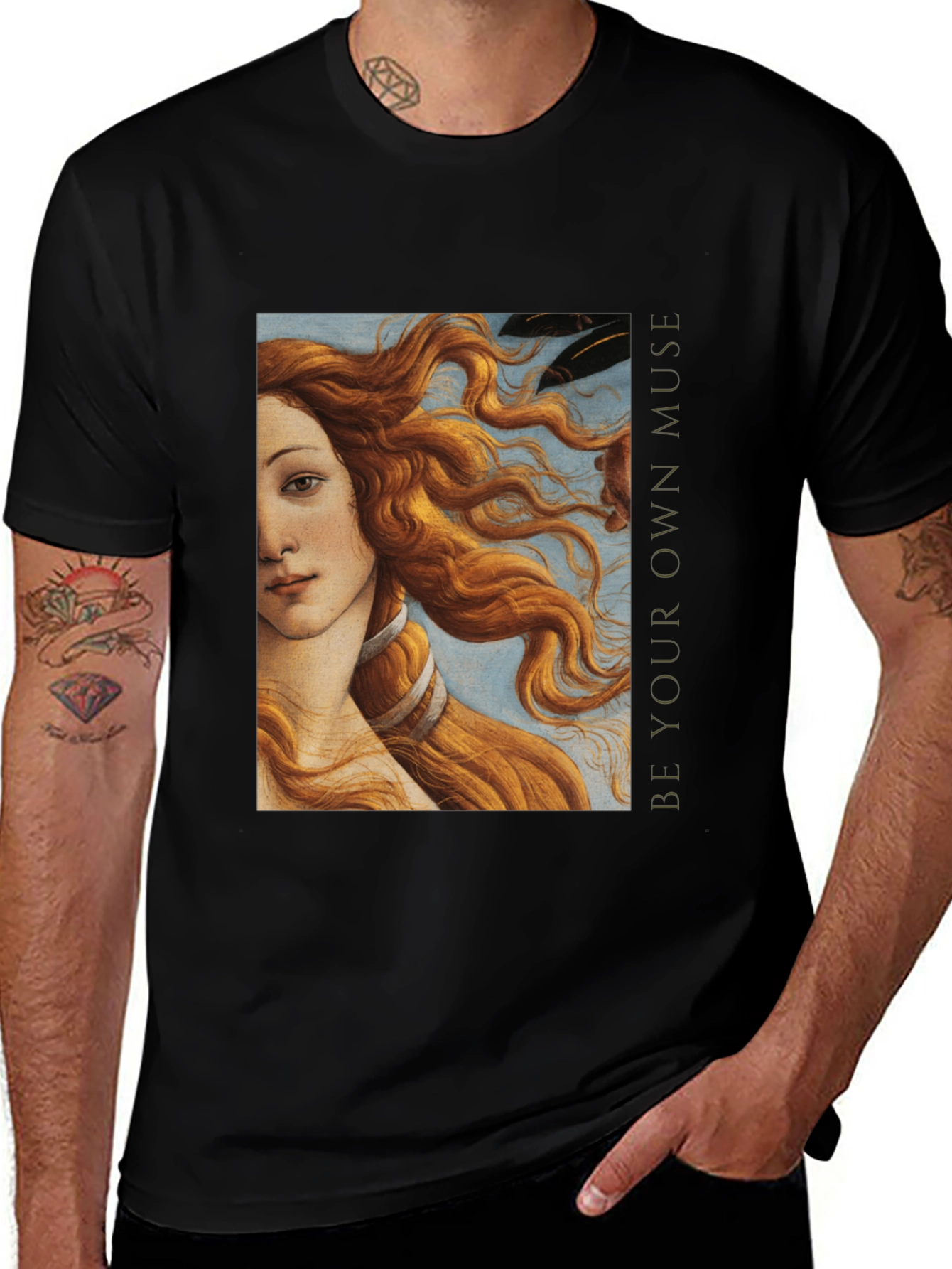 Variant 20 of Venus Art Graphic Tee - Be Your Own Muse