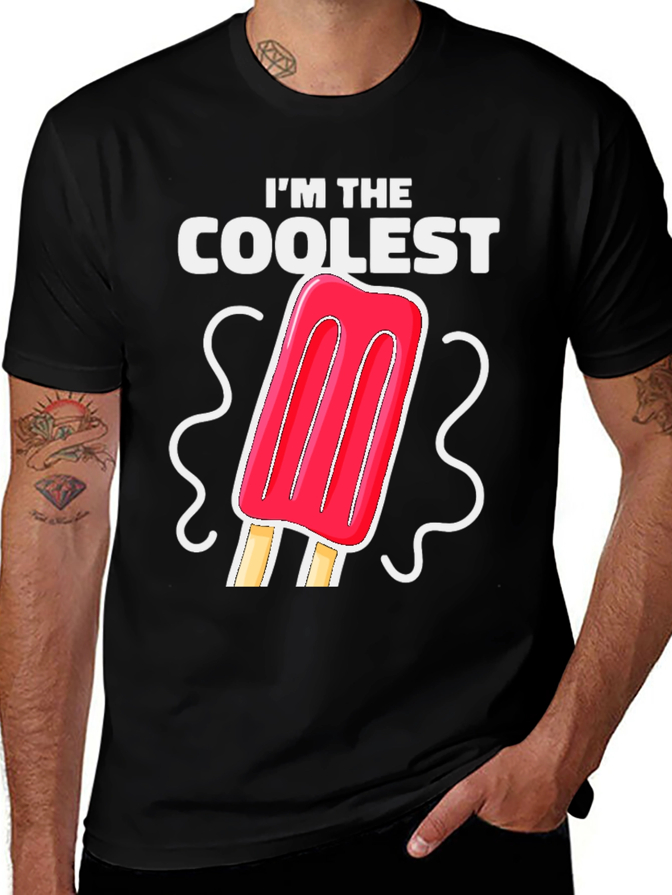 Coolest Popsicle T-Shirt - Trendy Graphic Tee