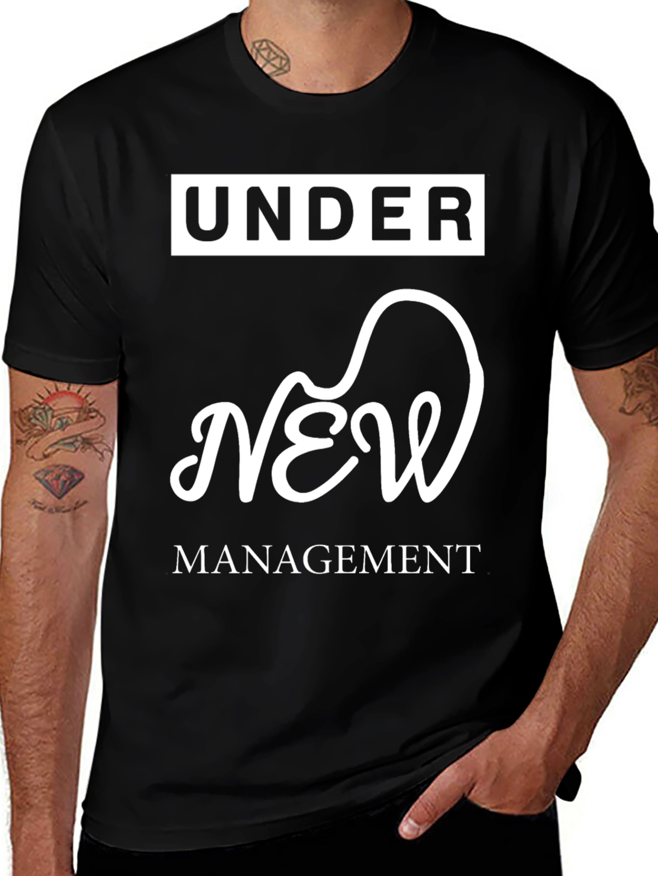 Under New Management Black T-Shirt
