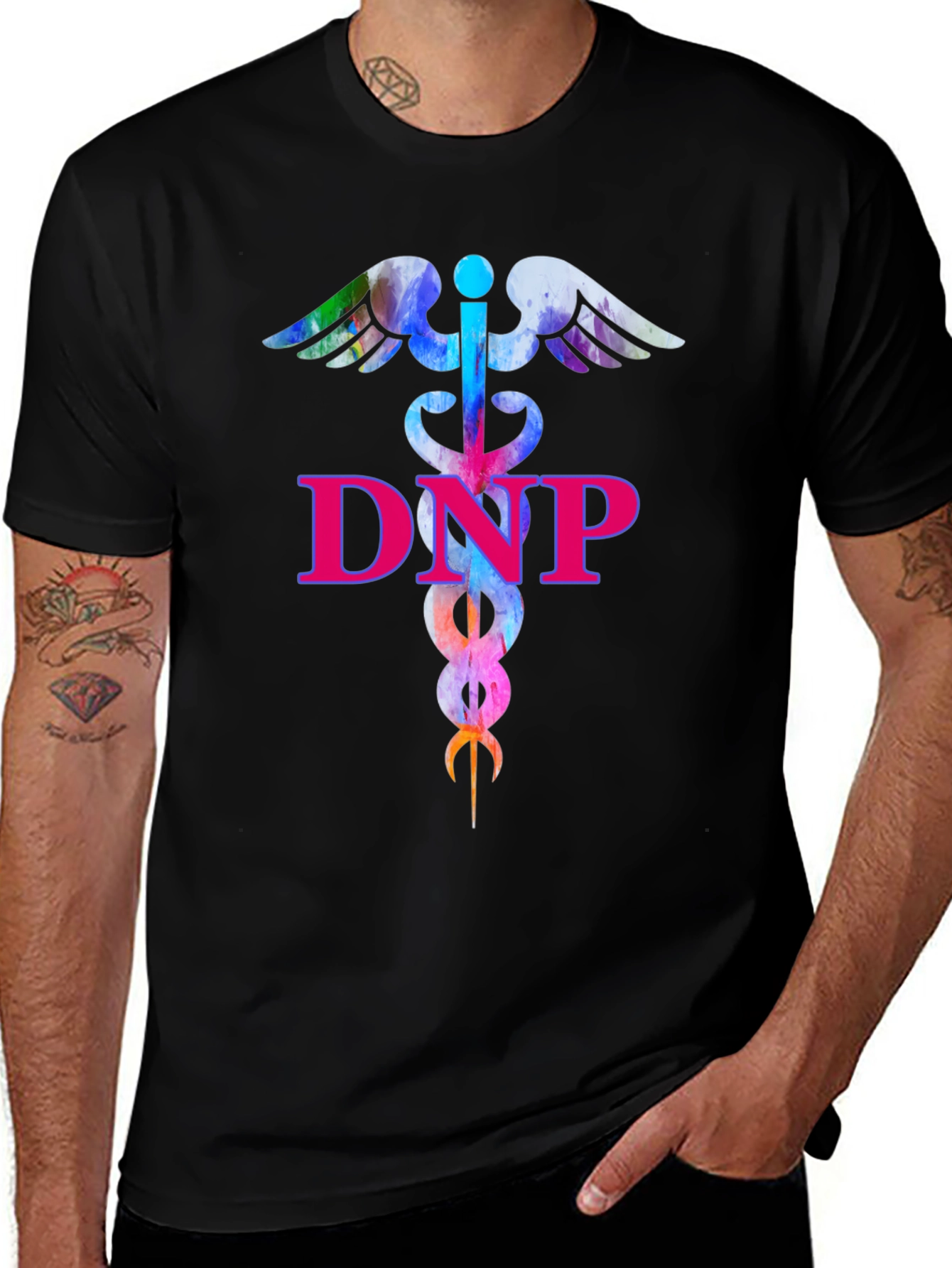 Variant 4 of DNP Caduceus T-Shirt - Nurse Practitioner Apparel