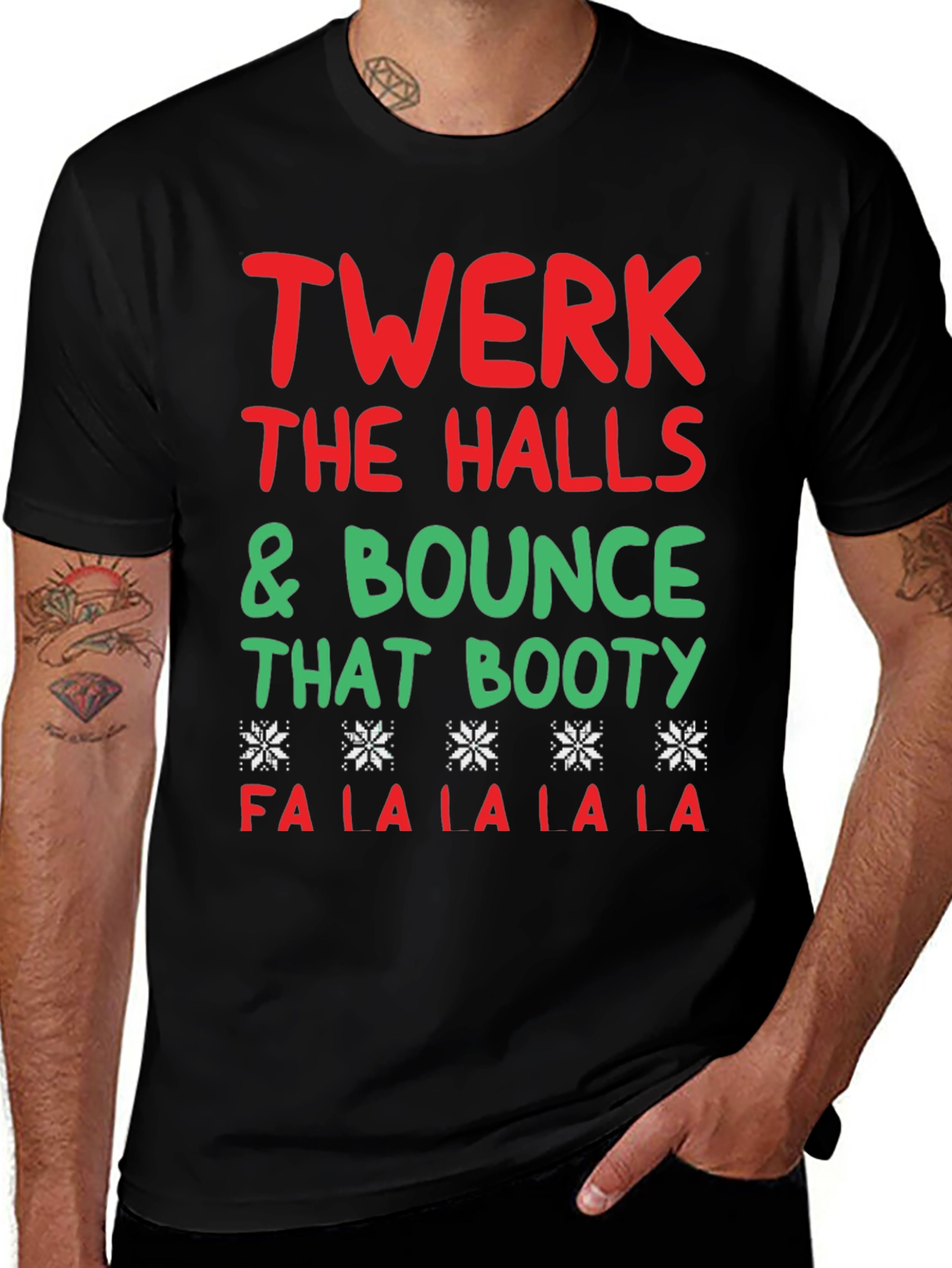 Twerk the Halls Christmas Tee