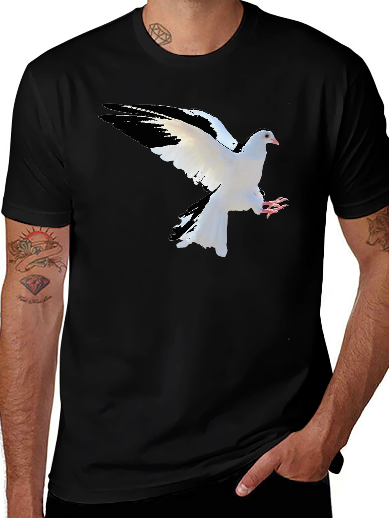 Variant 17 of Dove Graphic Print T-Shirt