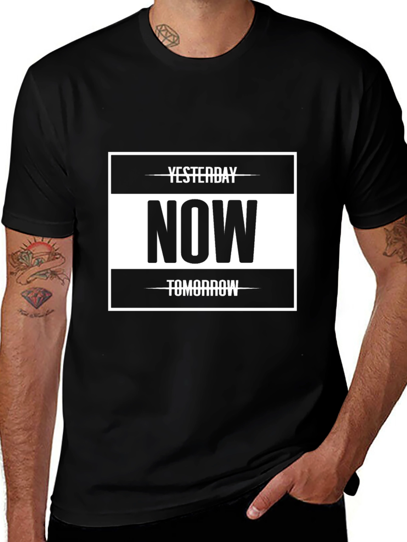 Variant 30 of Yesterday Now Tomorrow Graphic Tee