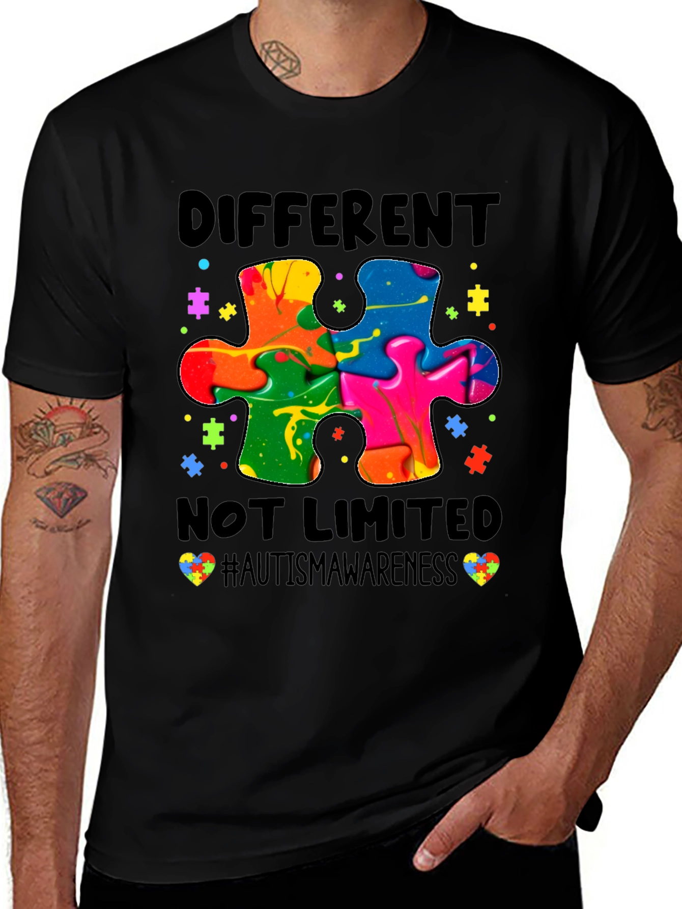 Autism Awareness T-Shirt - Different Not Limited