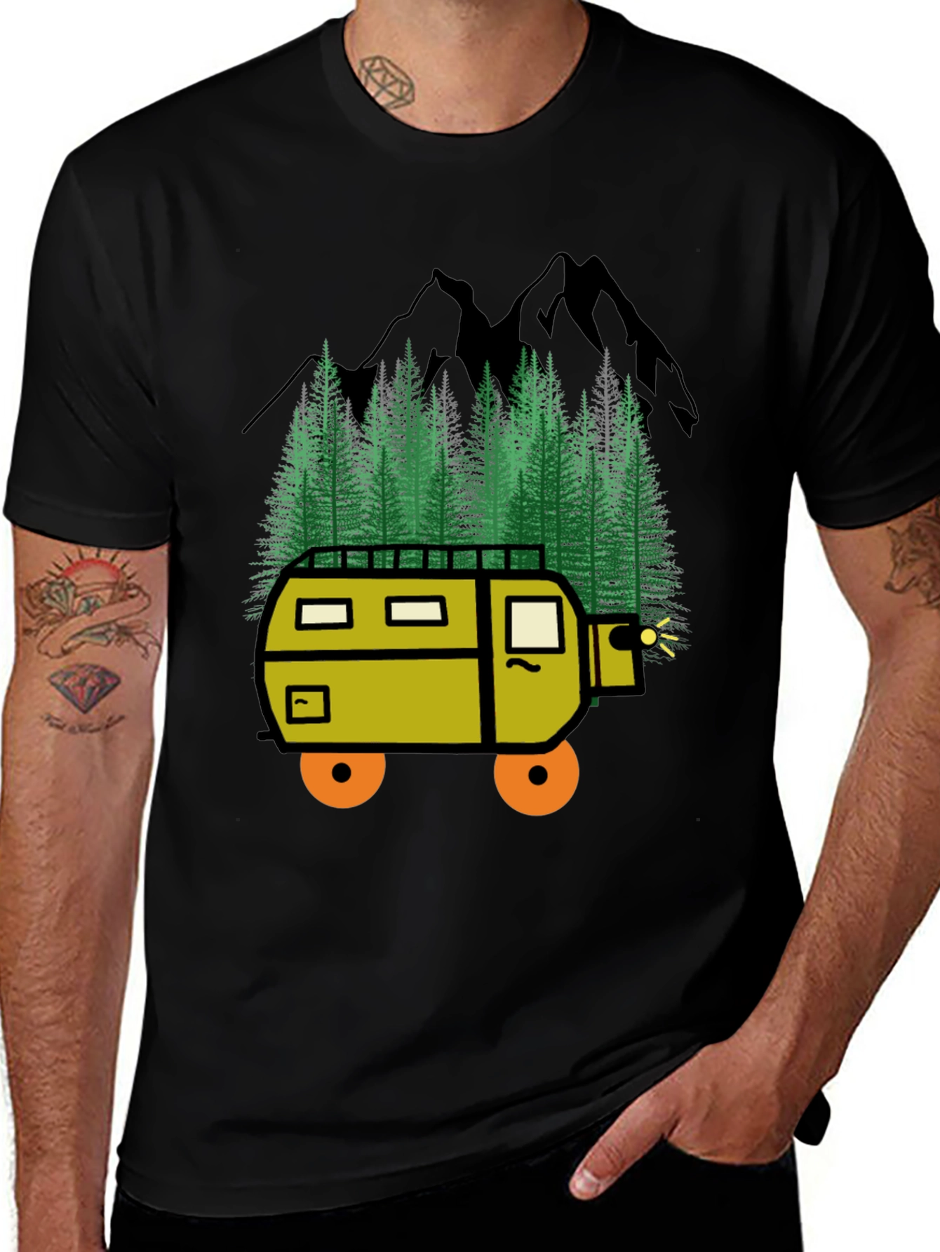 Variant 7 of Camper Van T-Shirt - Adventure Time!