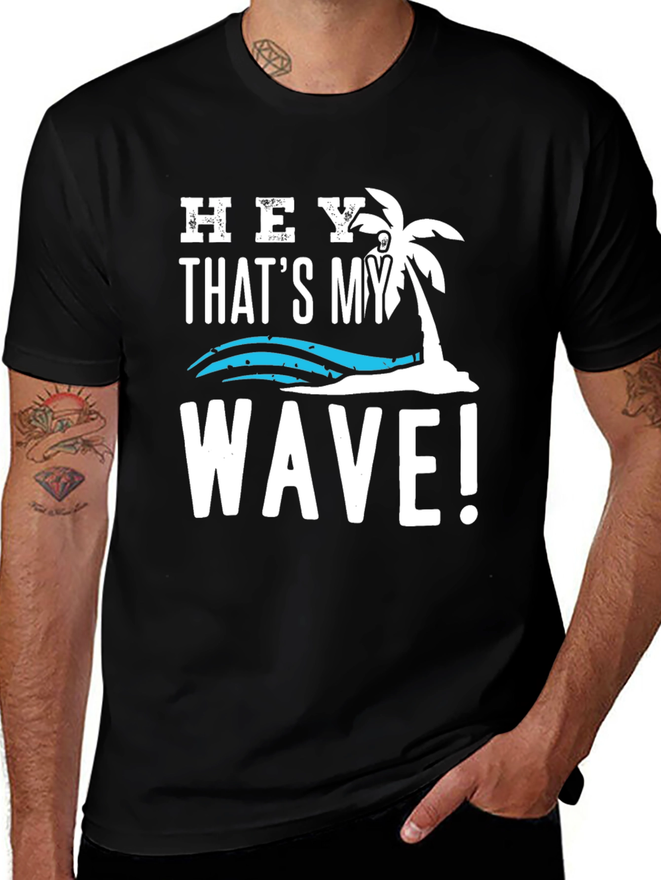 Variant 15 of Hey! That's My Wave Graphic Tee