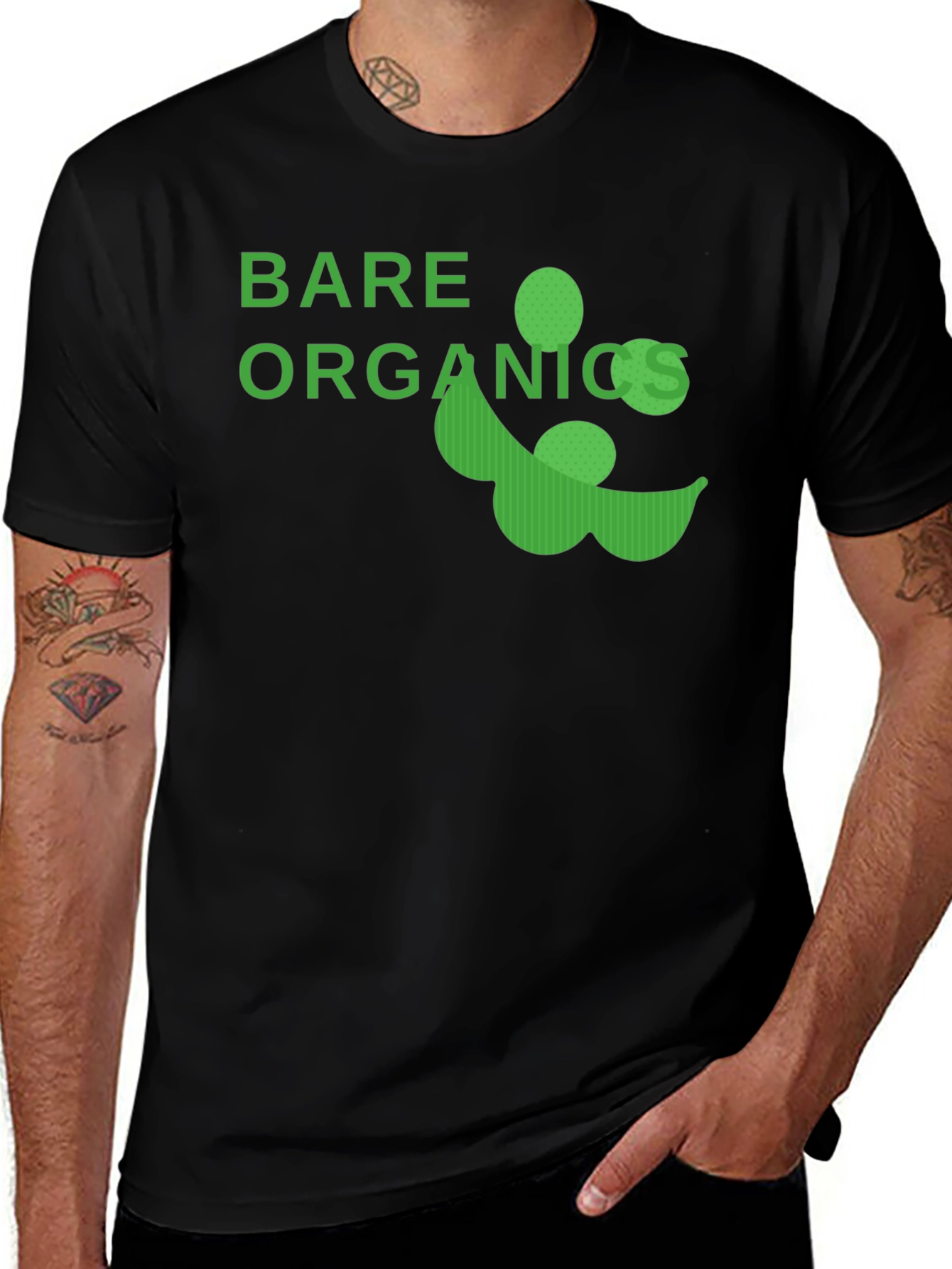 Bare Organics Black T-Shirt