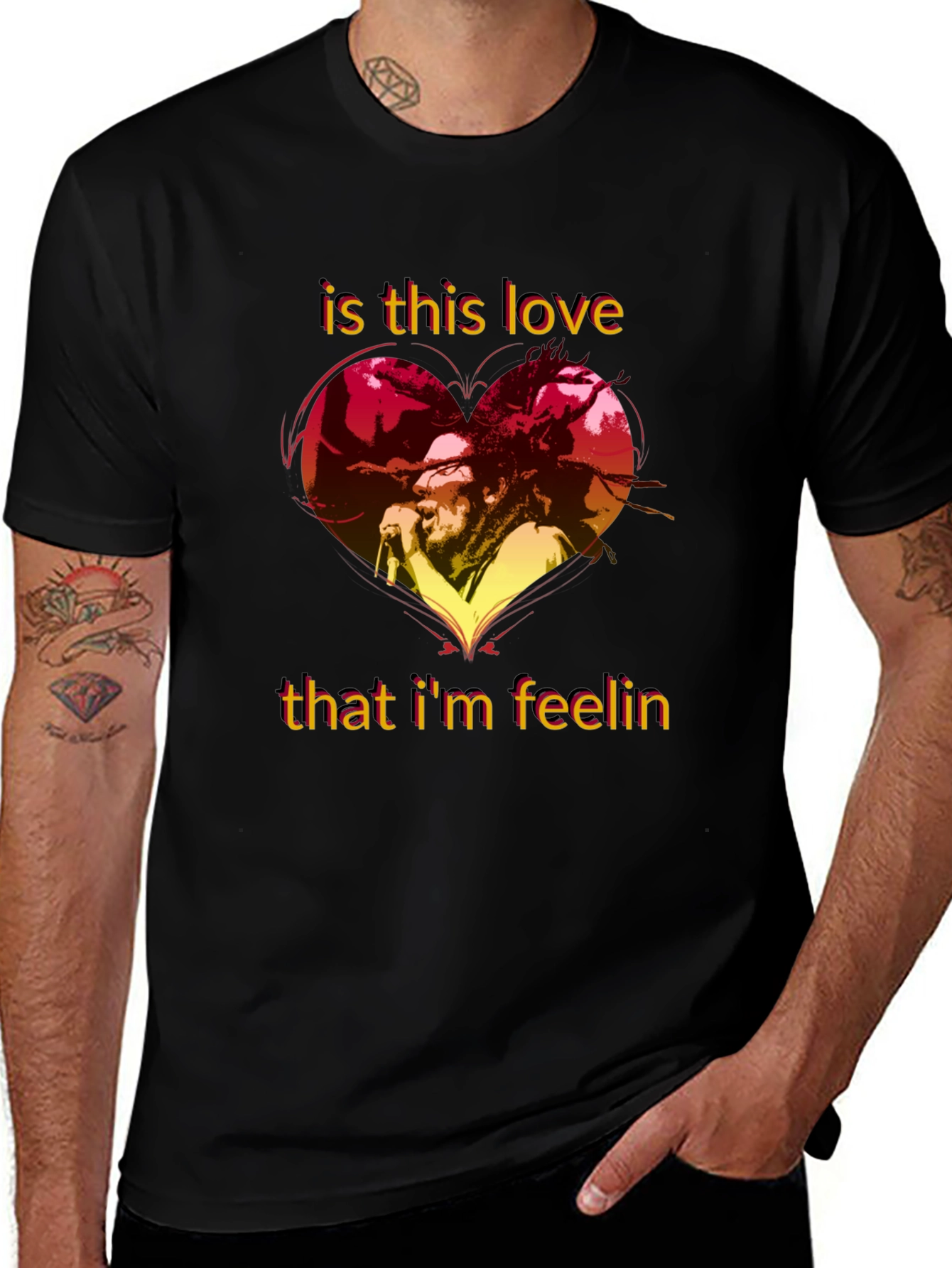 Is This Love T-Shirt - Bob Marley Inspired Design