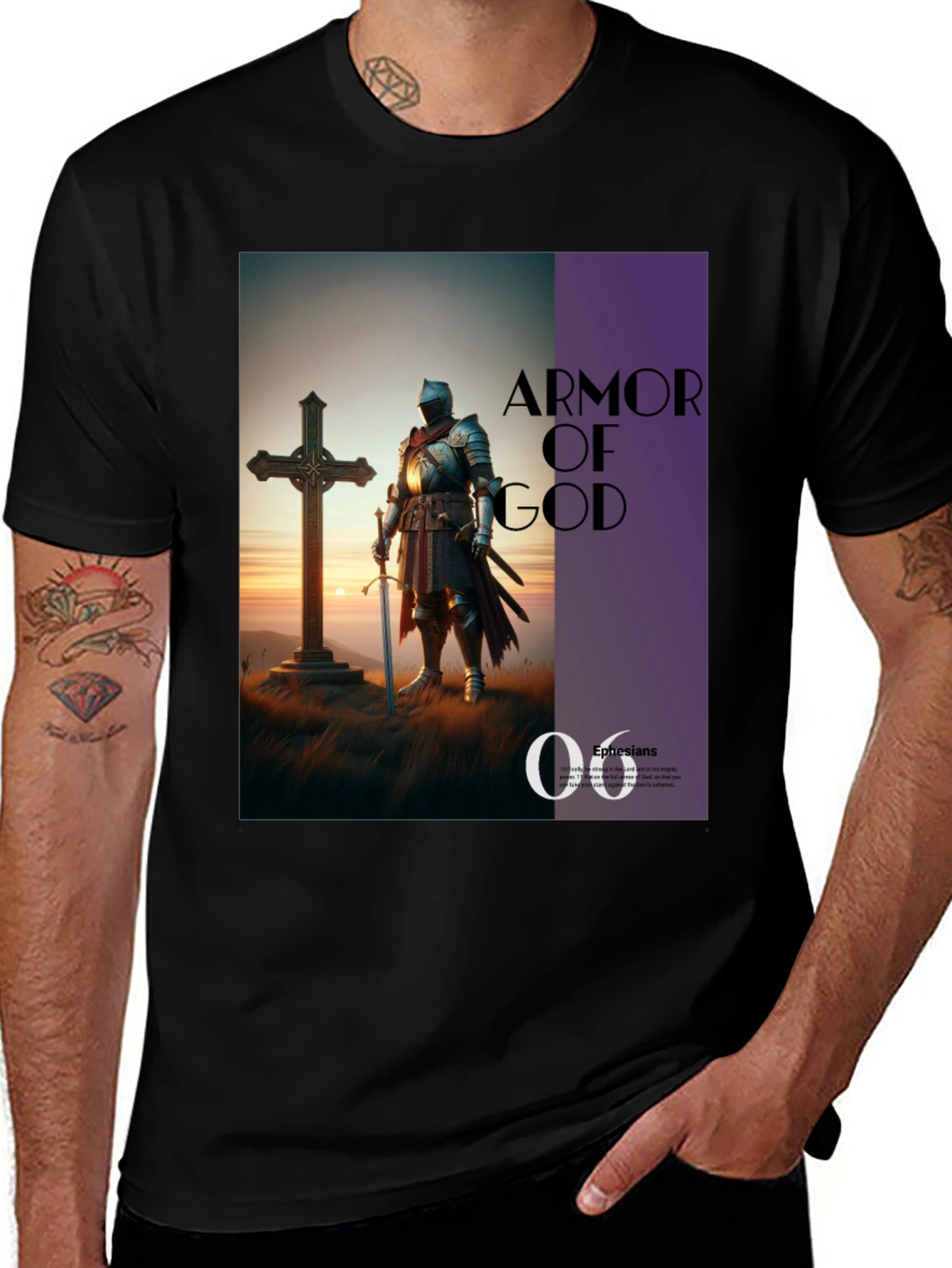 Armor of God T-Shirt - Ephesians 6:11