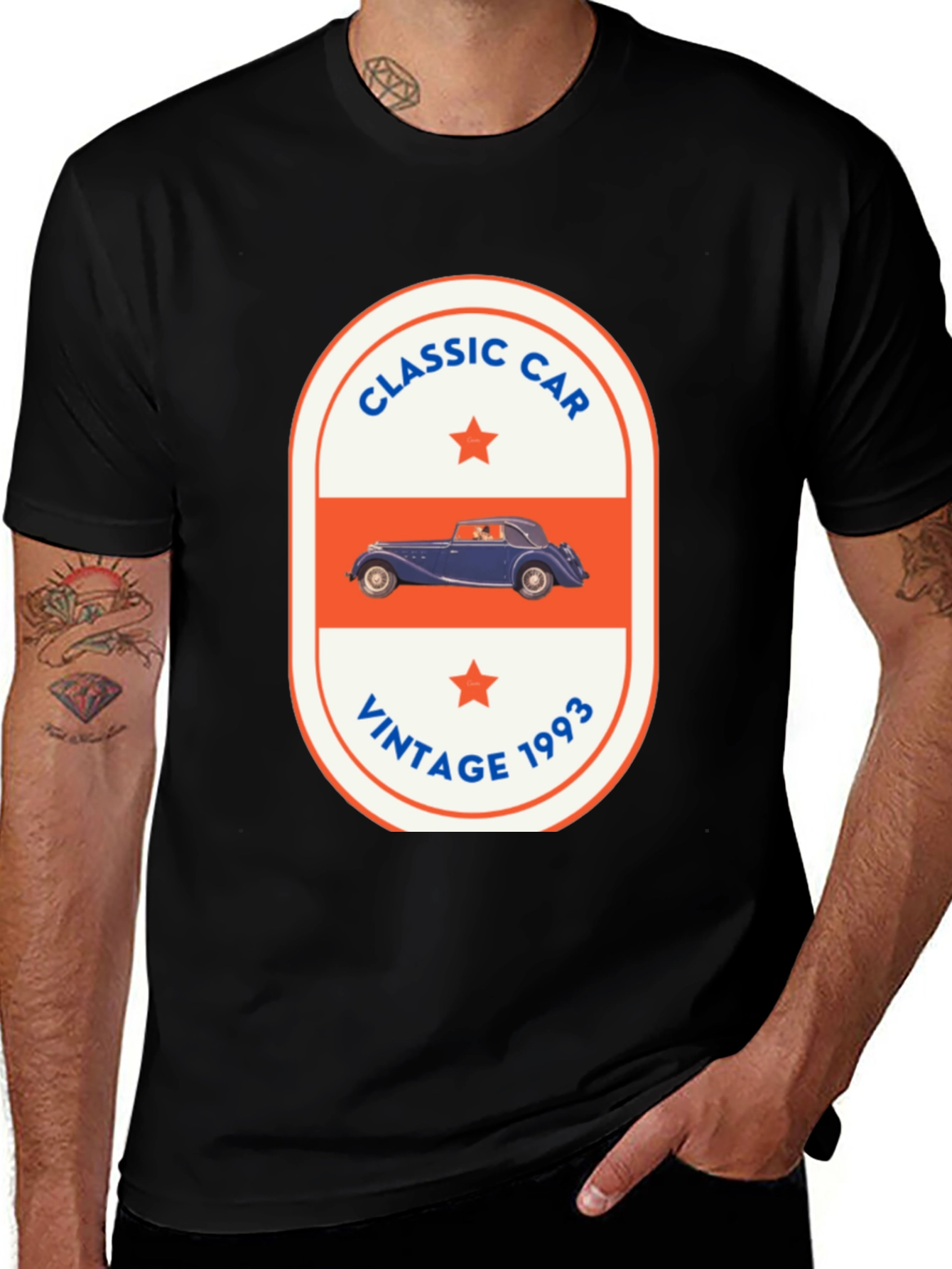 Variant 9 of Classic Car Vintage 1993 T-Shirt