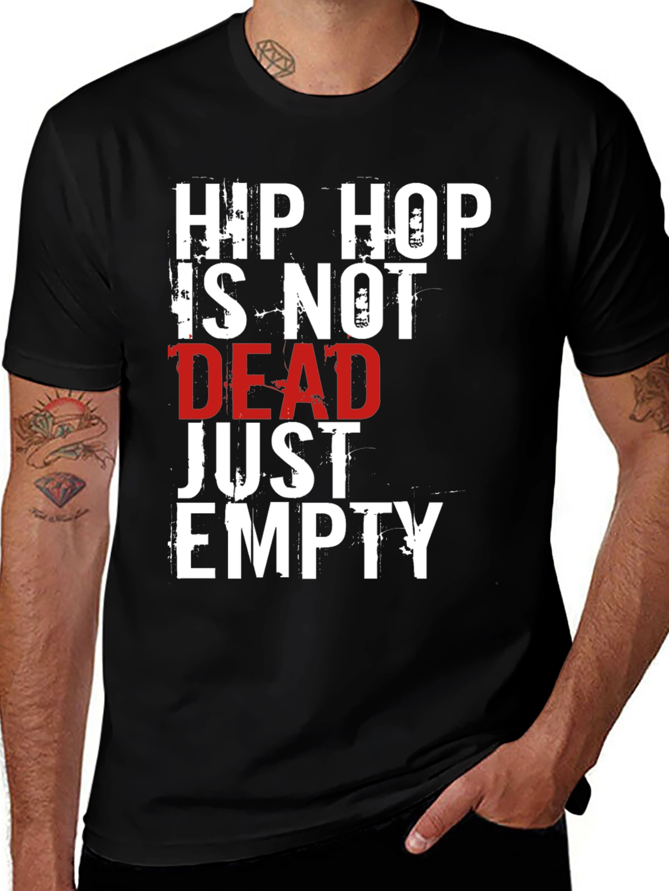 Variant 26 of Hip Hop Is Not Dead T-Shirt