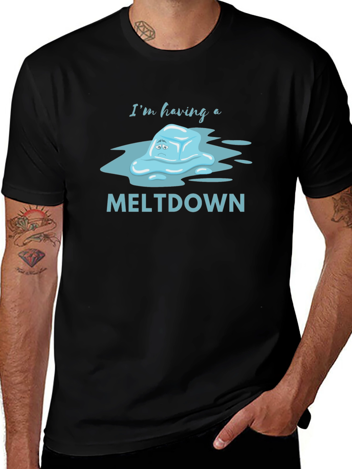 Variant 26 of Meltdown T-Shirt - Funny Graphic Tee