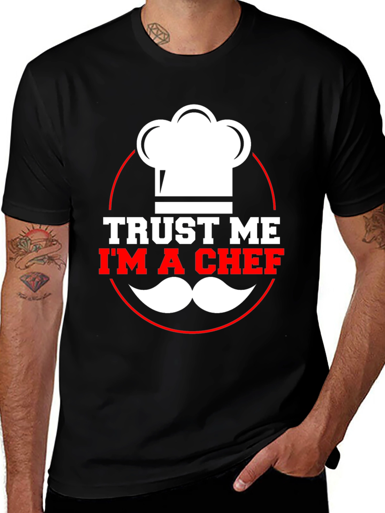 Variant 2 of Trust Me I'm A Chef Funny Cooking T-Shirt