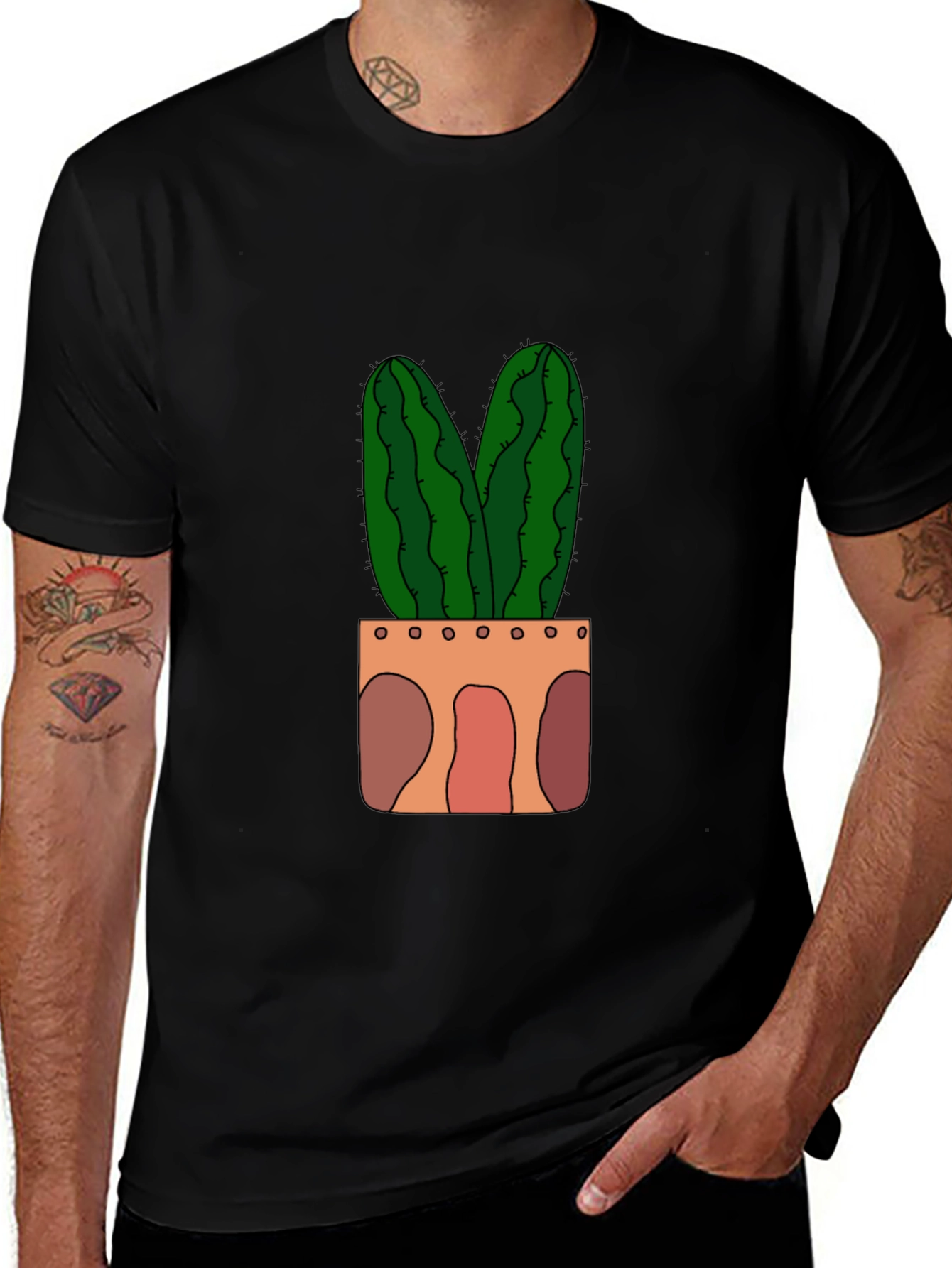 Variant 20 of Cactus Pot Graphic Tee