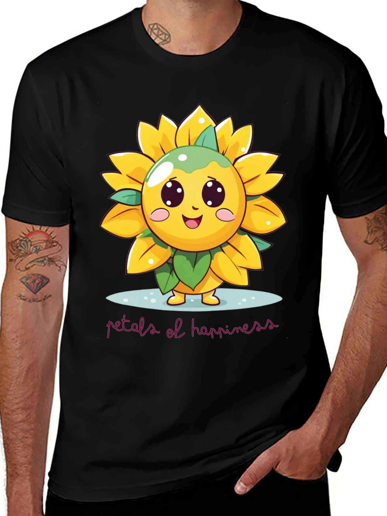 Variant 20 of Petals of Happiness Graphic Tee