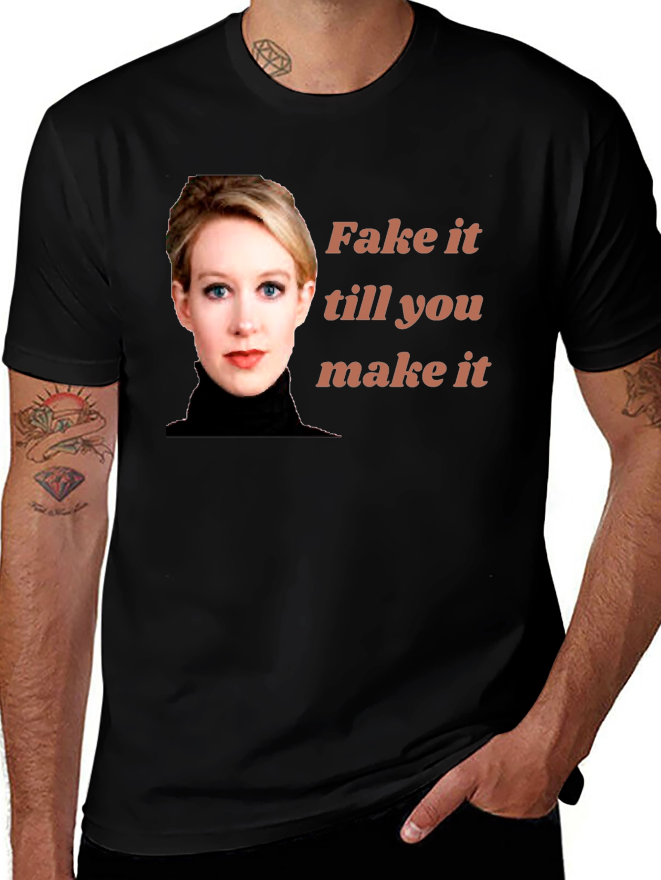 Variant 8 of Fake It Till You Make It T-Shirt