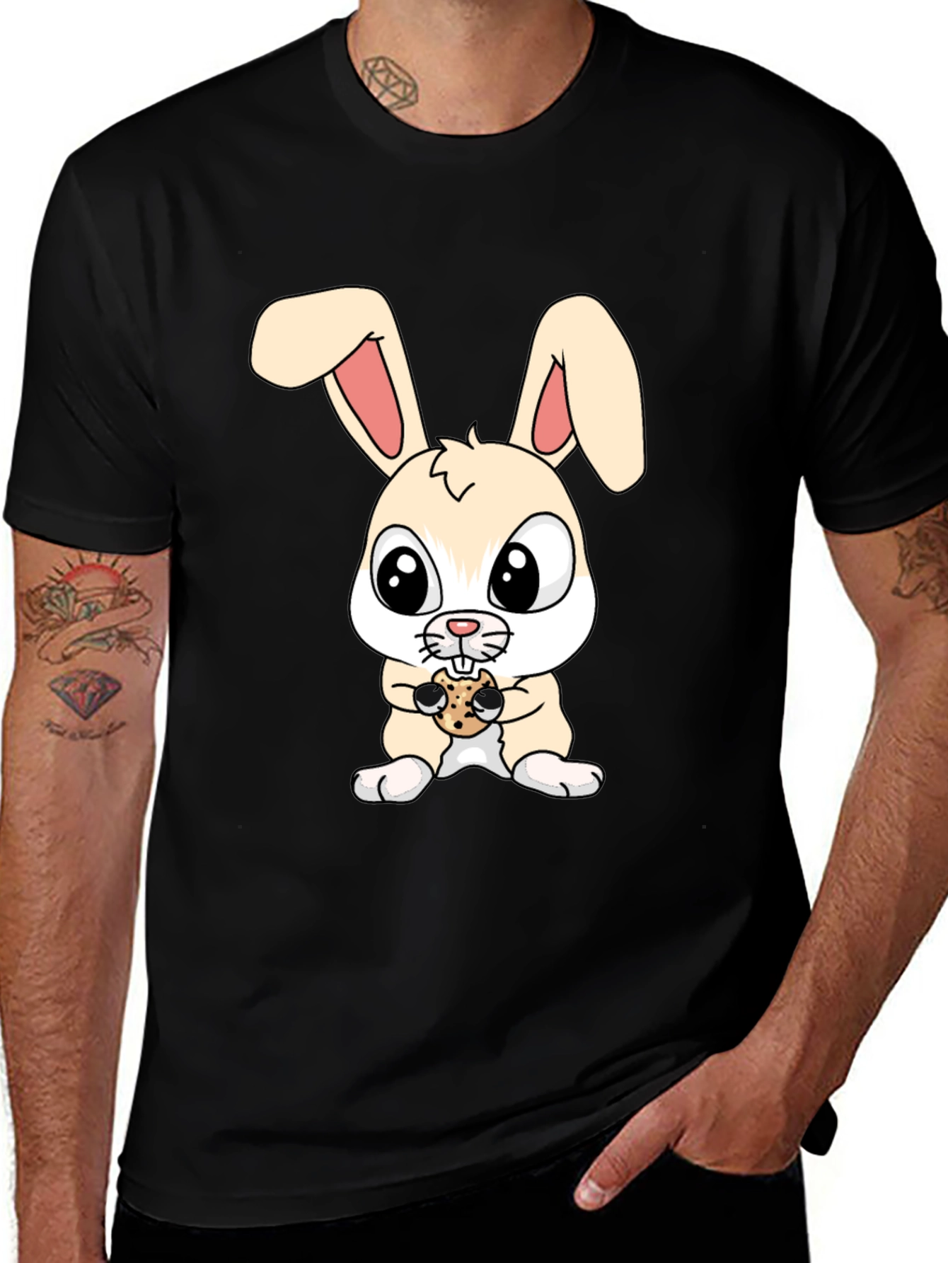 Variant 29 of Cute Bunny Cookie T-Shirt