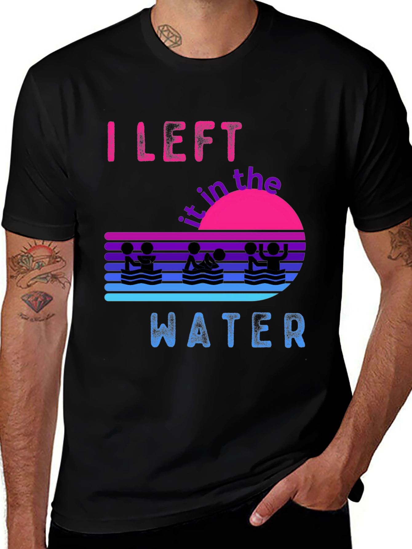 Variant 10 of I Left It In The Water Graphic Tee