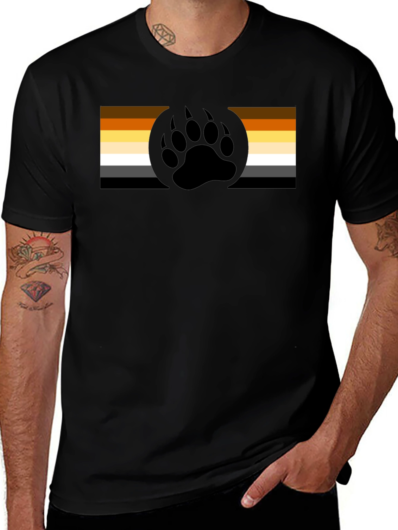 Bear Pride Flag T-Shirt