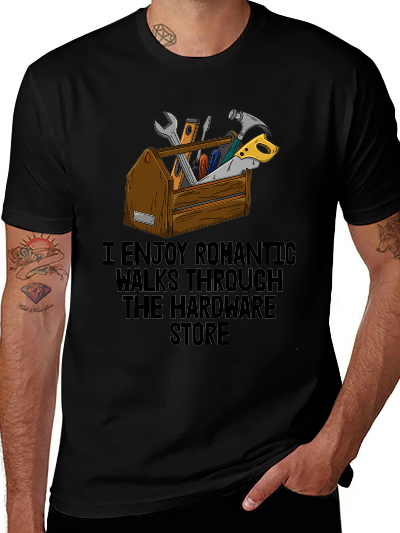 Variant 20 of Romantic Hardware Store Walks T-Shirt