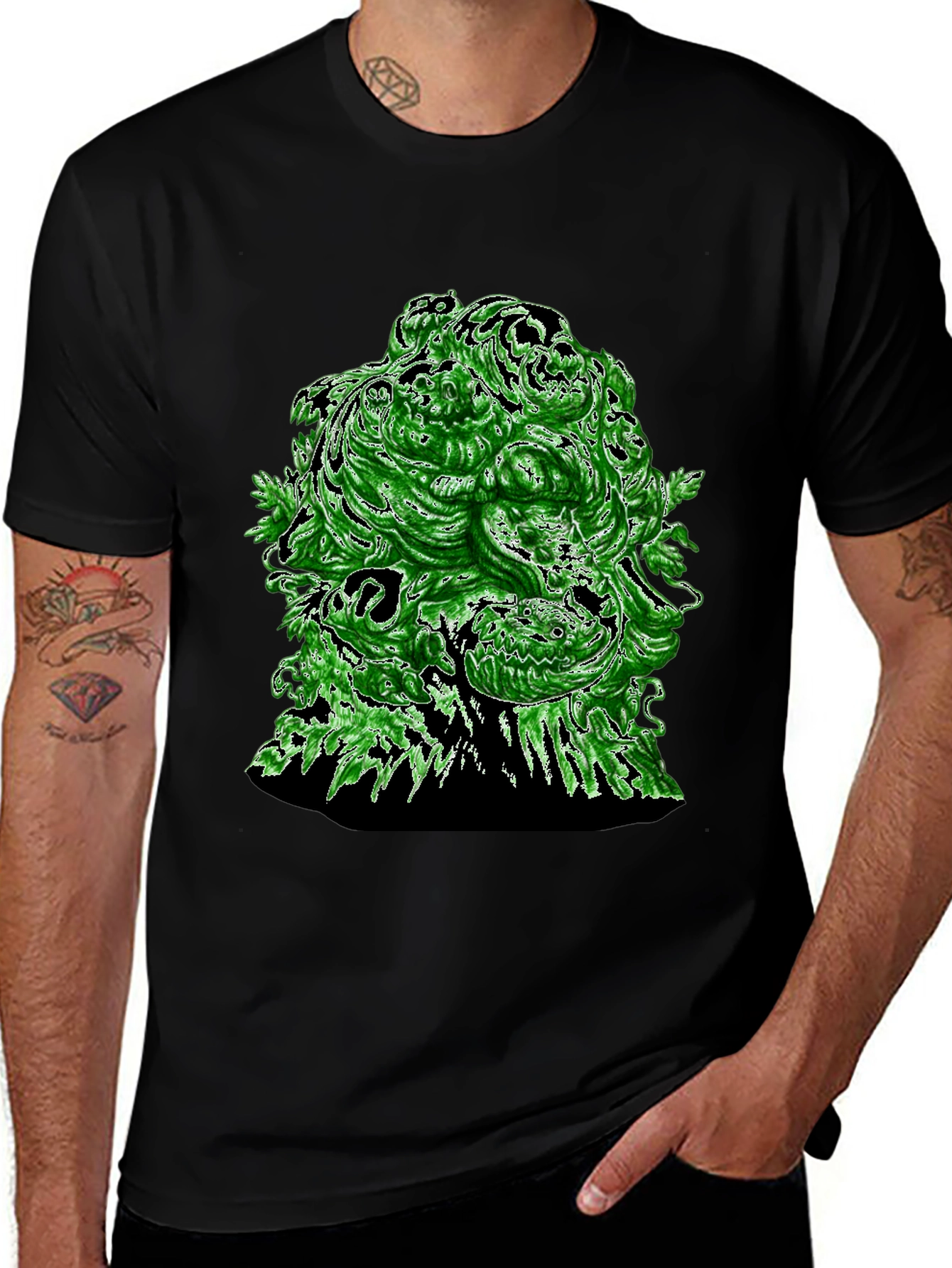 Variant 30 of Green Monster Graphic Tee