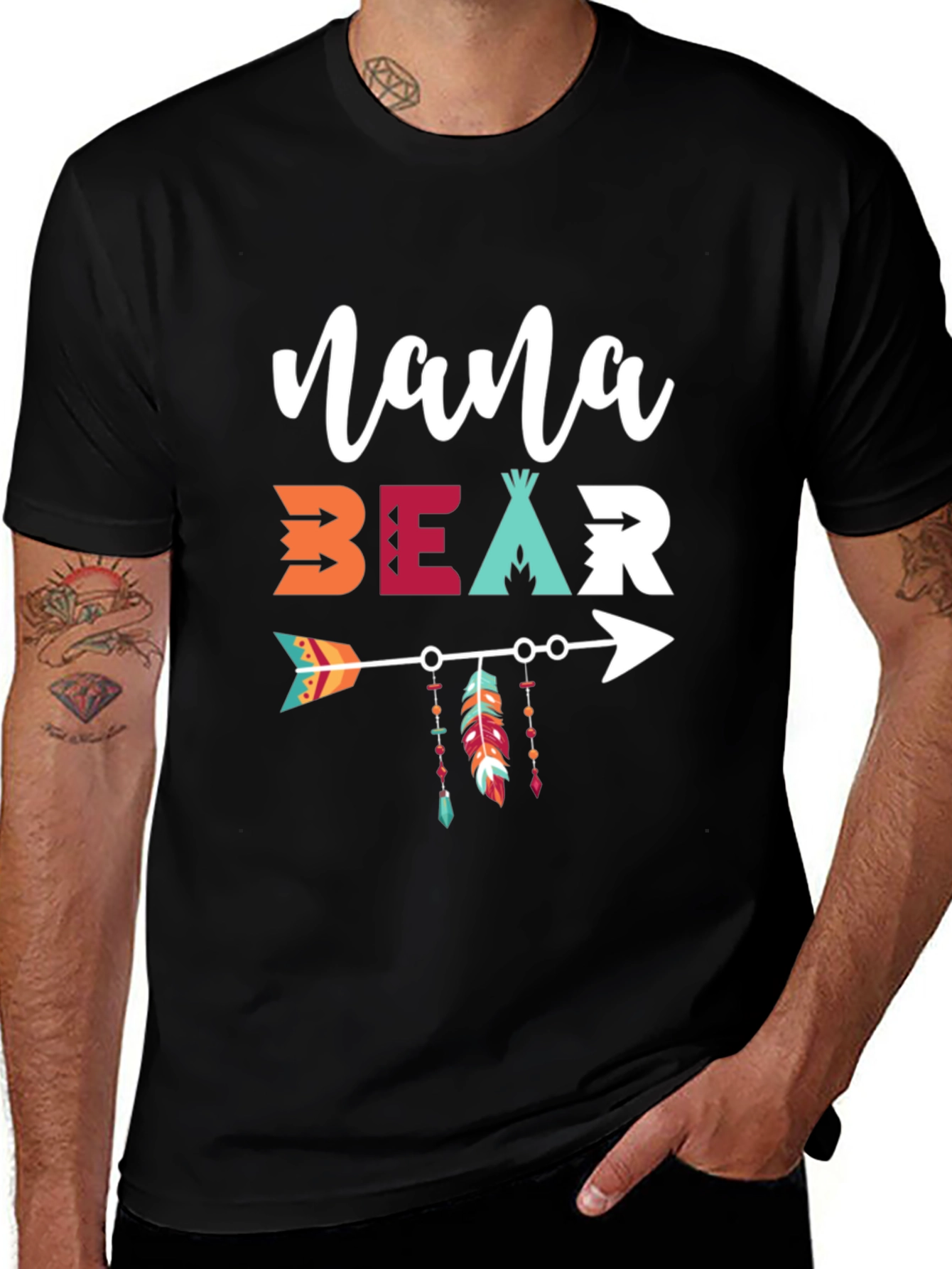 Nana Bear T-Shirt Cute Graphic Tee