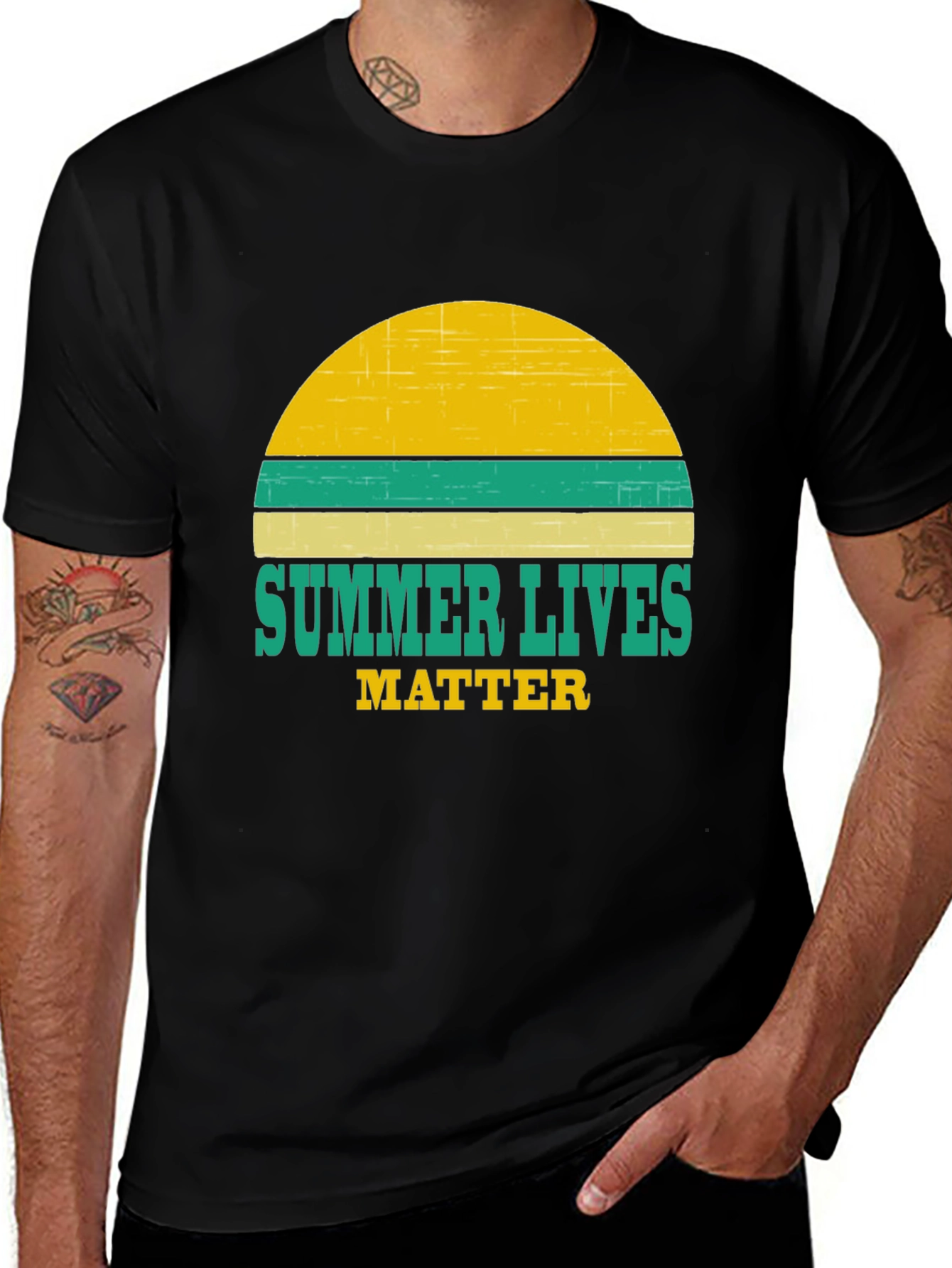 Variant 20 of Summer Lives Matter Graphic Tee
