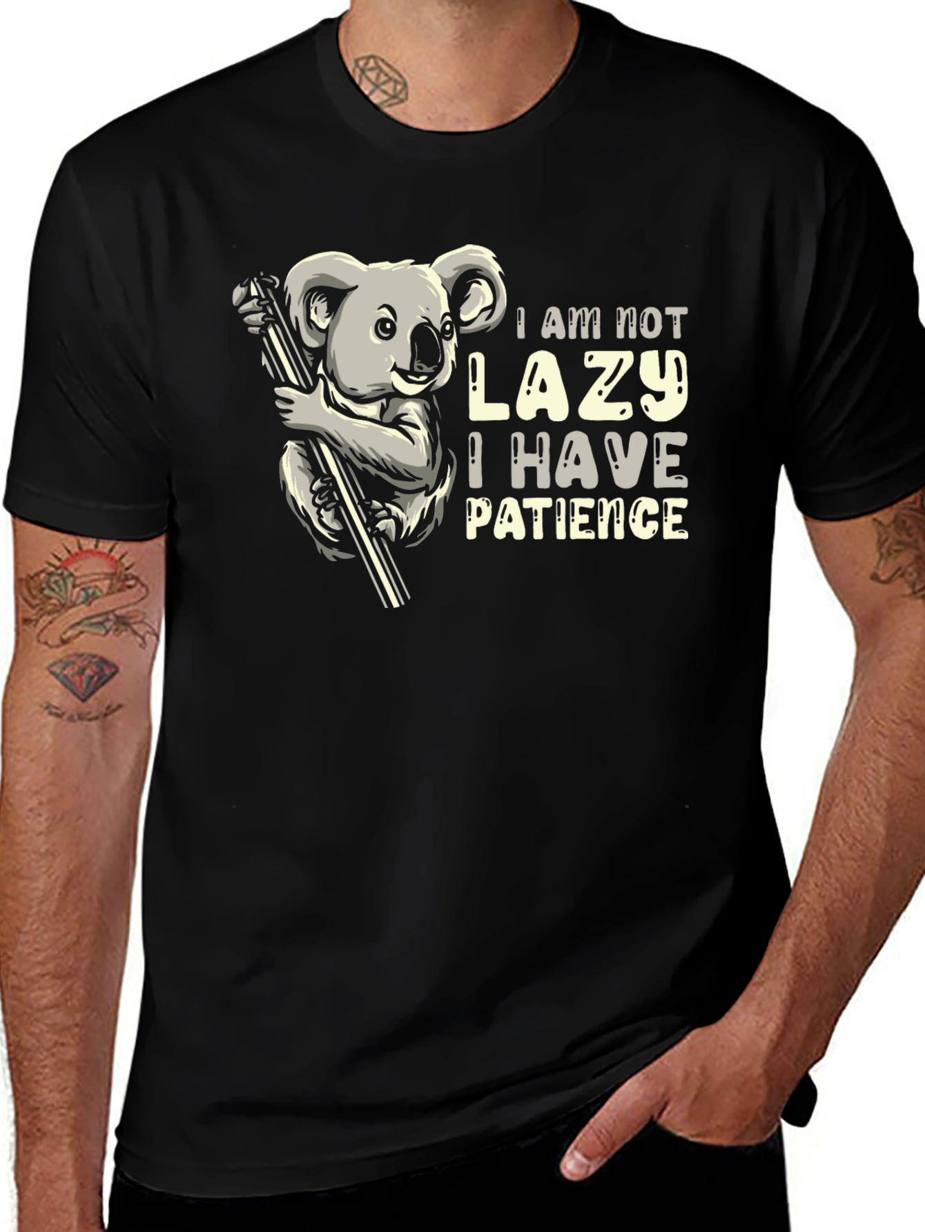 Variant 5 of Funny Koala Patience T-Shirt