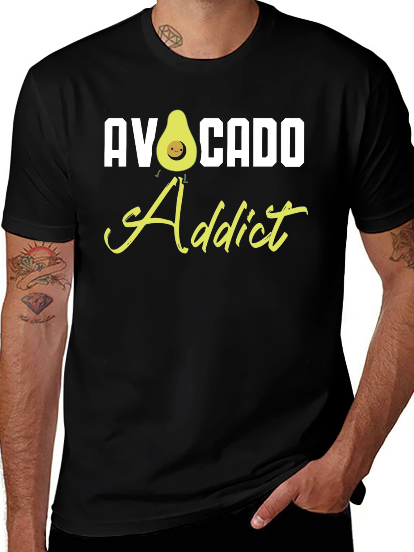 Variant 4 of Avocado Addict Graphic Tee