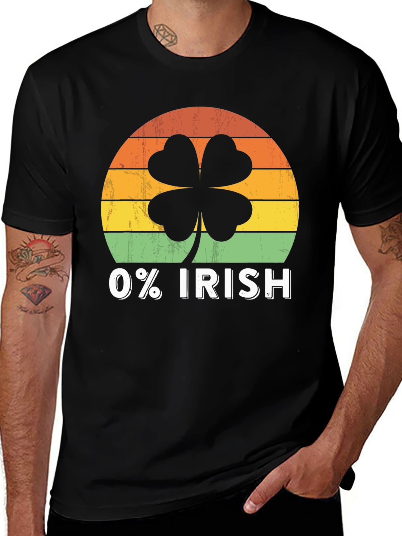 0% Irish St. Patrick's Day T-Shirt