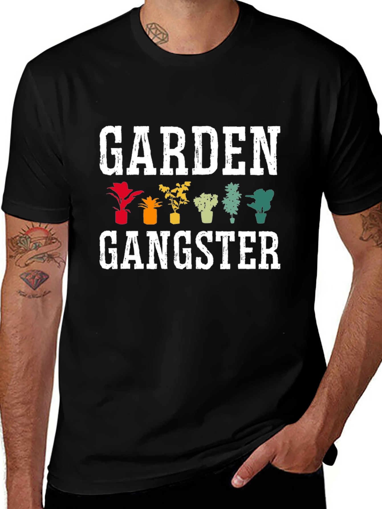 Variant 26 of Garden Gangster Graphic T-Shirt
