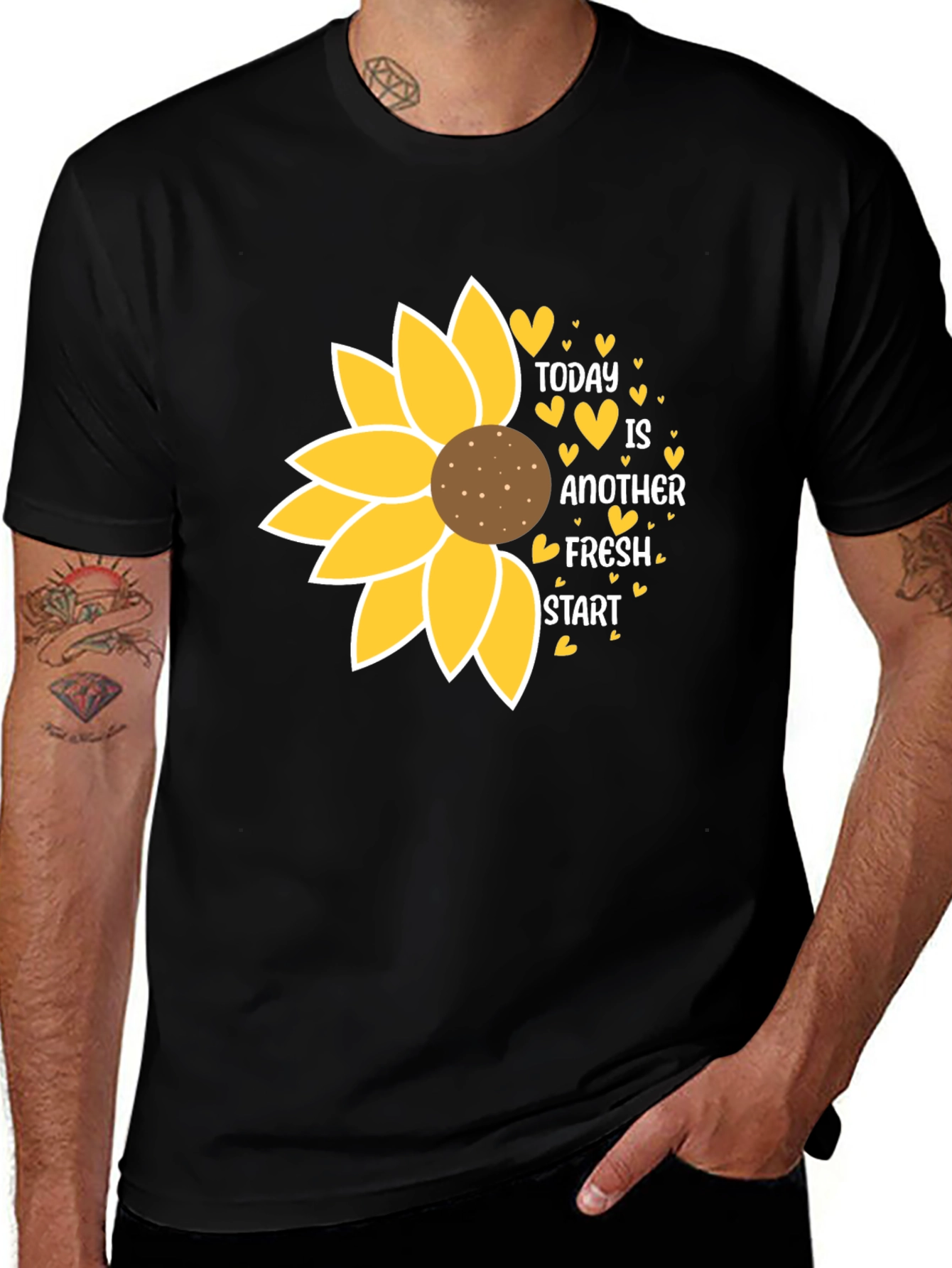 Variant 29 of Sunflower Fresh Start Graphic T-Shirt