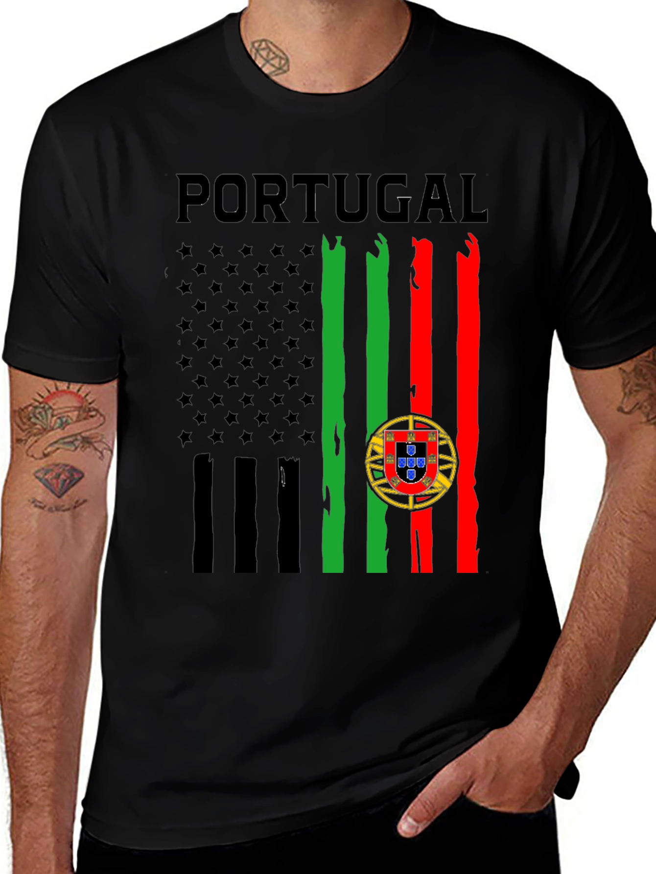 Portugal Flag T-Shirt - Patriotic Pride
