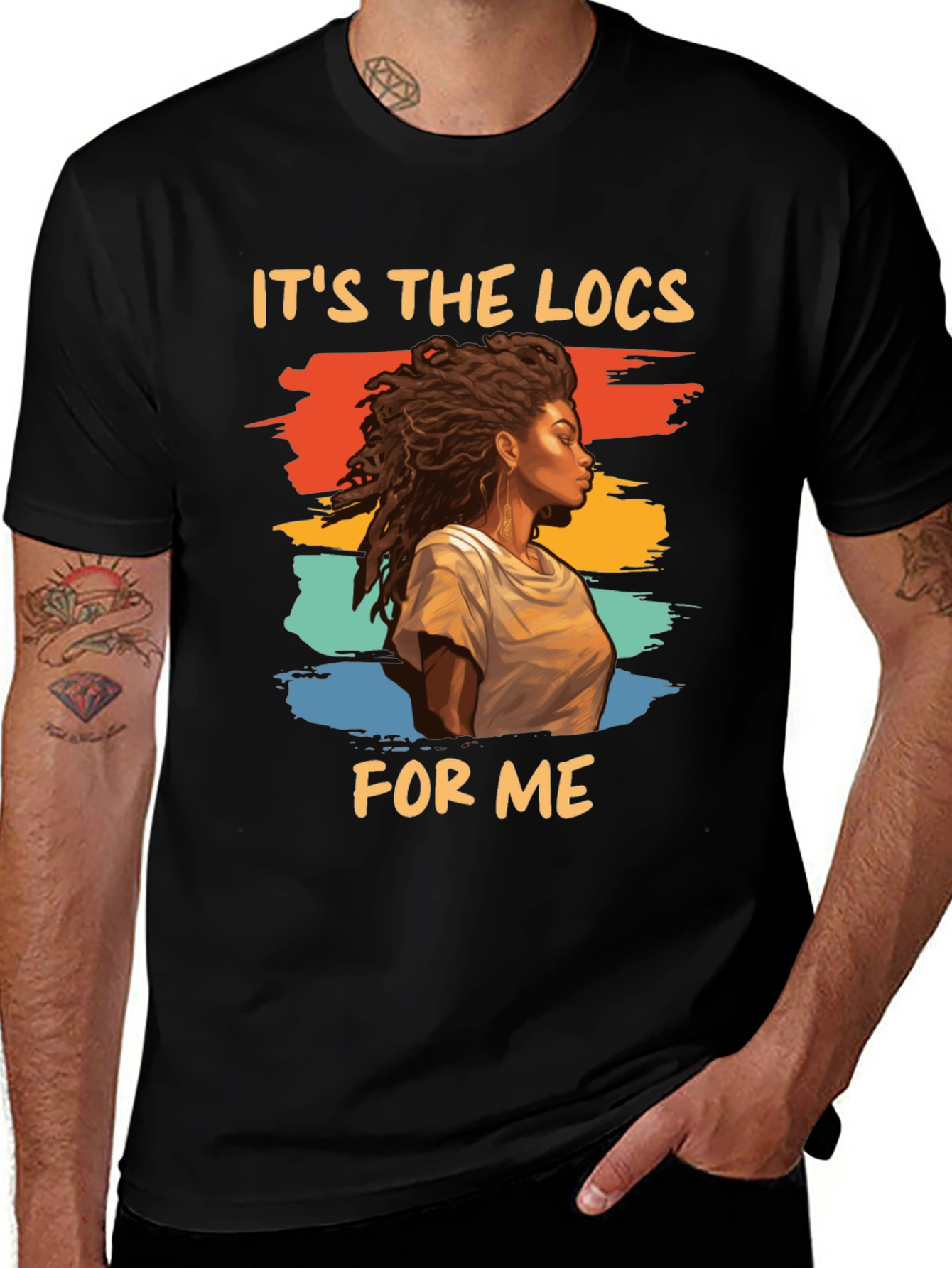 Variant 10 of It's The Locs For Me Graphic T-Shirt